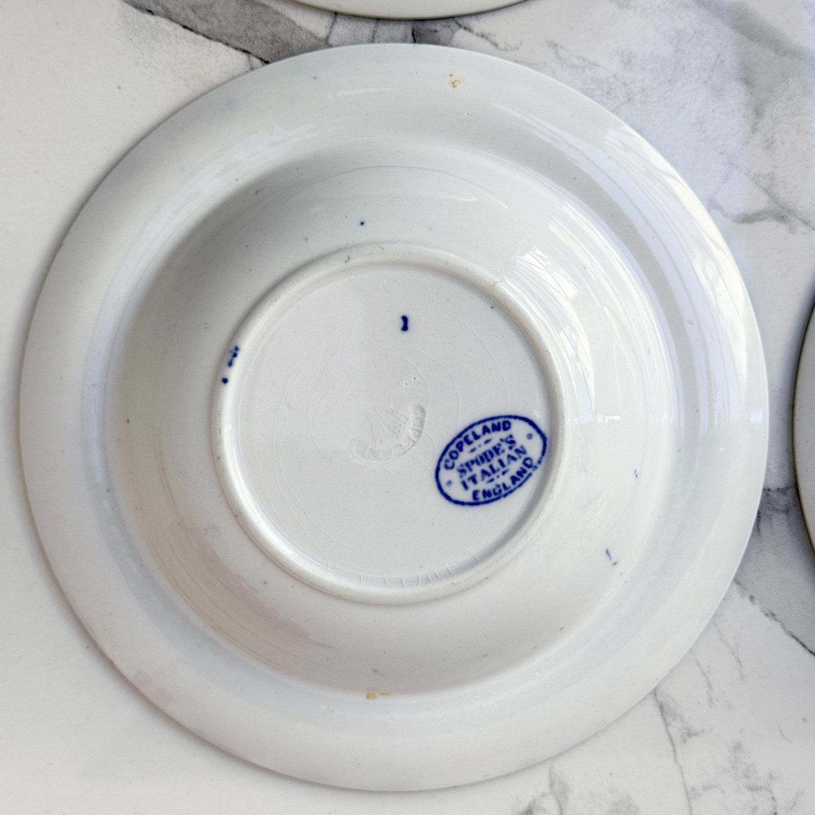 Copeland Spode Blue Italian Dessert Bowls Set Of 4 1927 photo buy