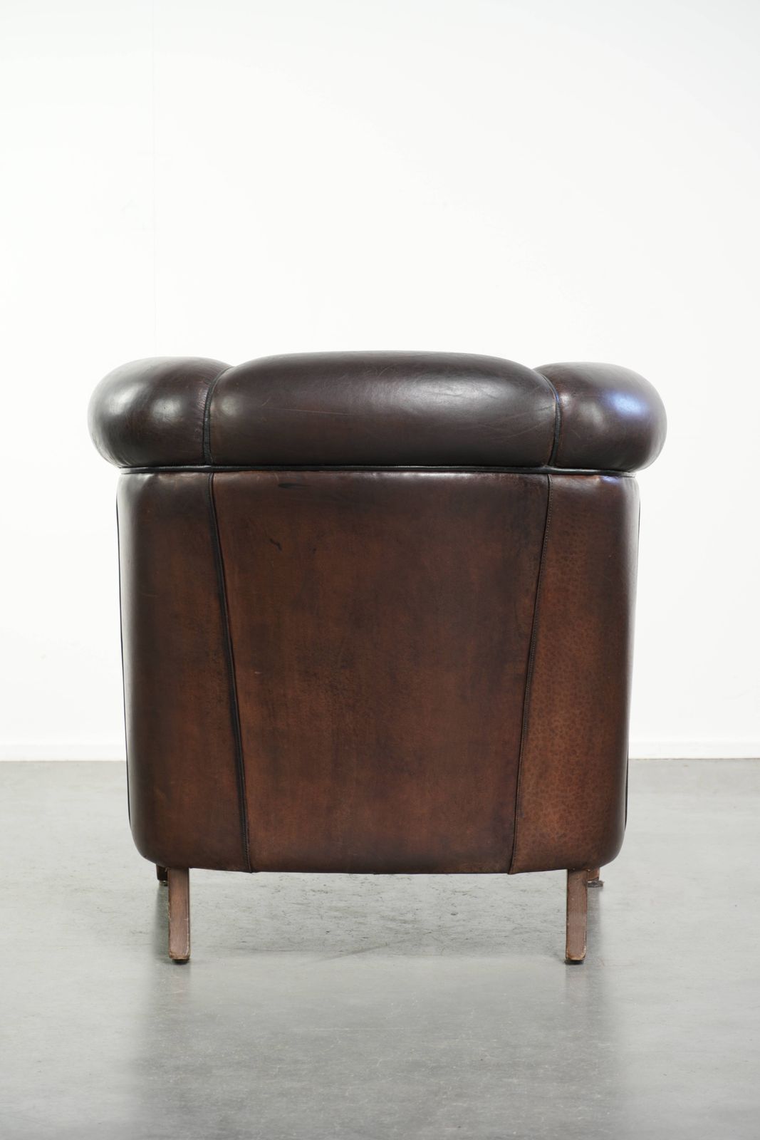 Beautiful Set Consisting Of A Sheepskin Sofa Together With Its Matching Club Armchair With A Luxurious Appearance photo Furniture