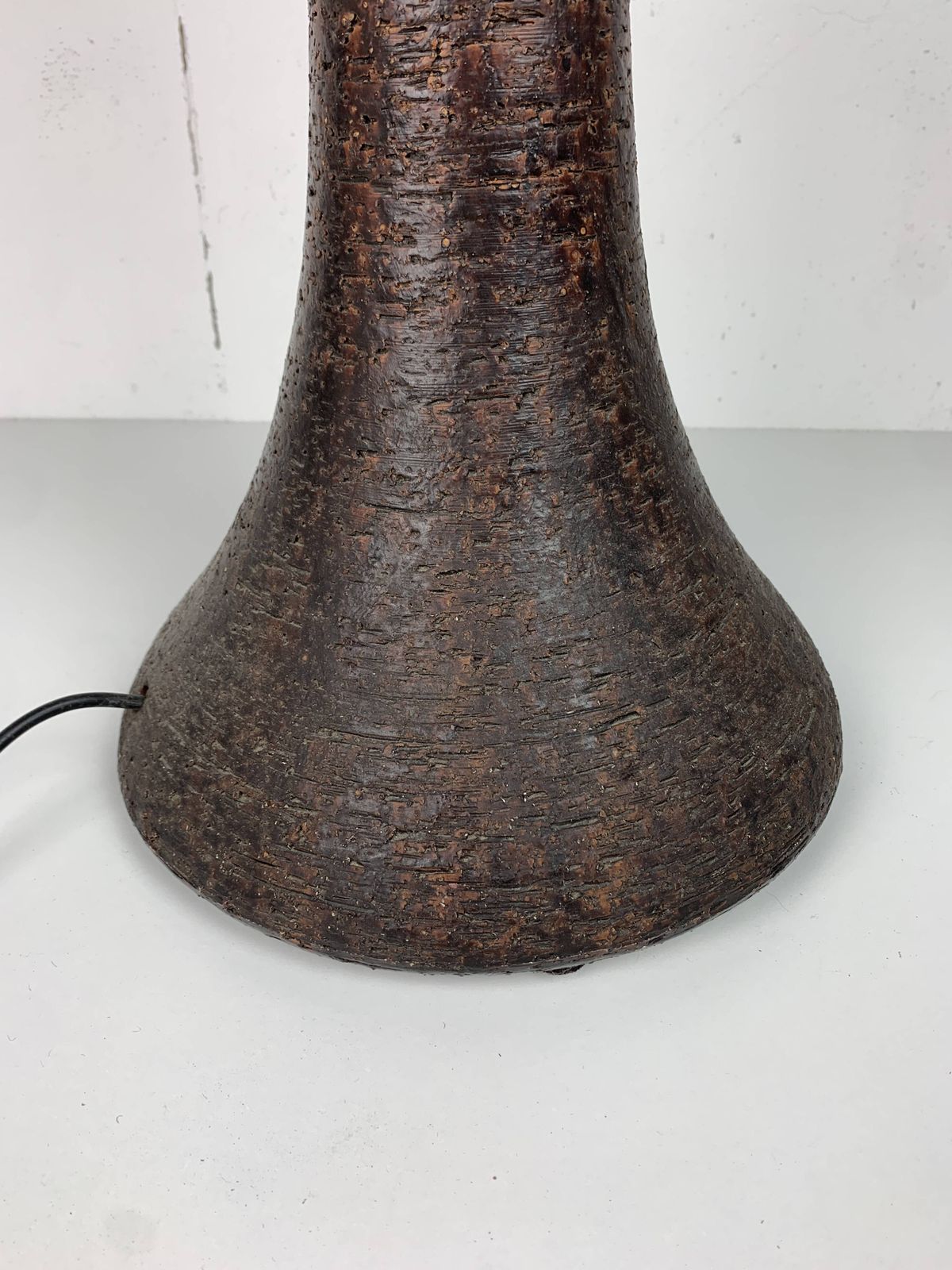 Midcentury Brutalist Dutch Ceramic Mushroom Floor Lamp, 1960s photo for sale