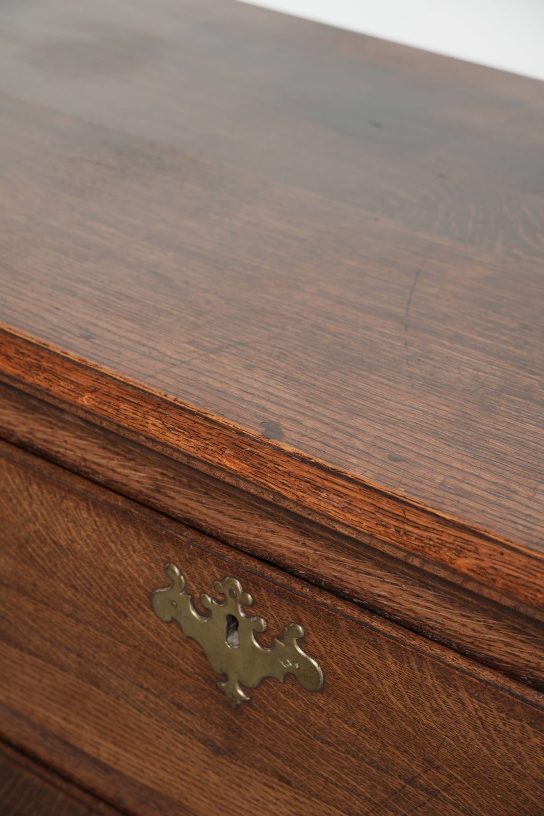 2447.0 Beautiful, Large, And Functional 18th Century Antique English Oak Sideboard/English Low Dresser With Its Original Fittings. photo
