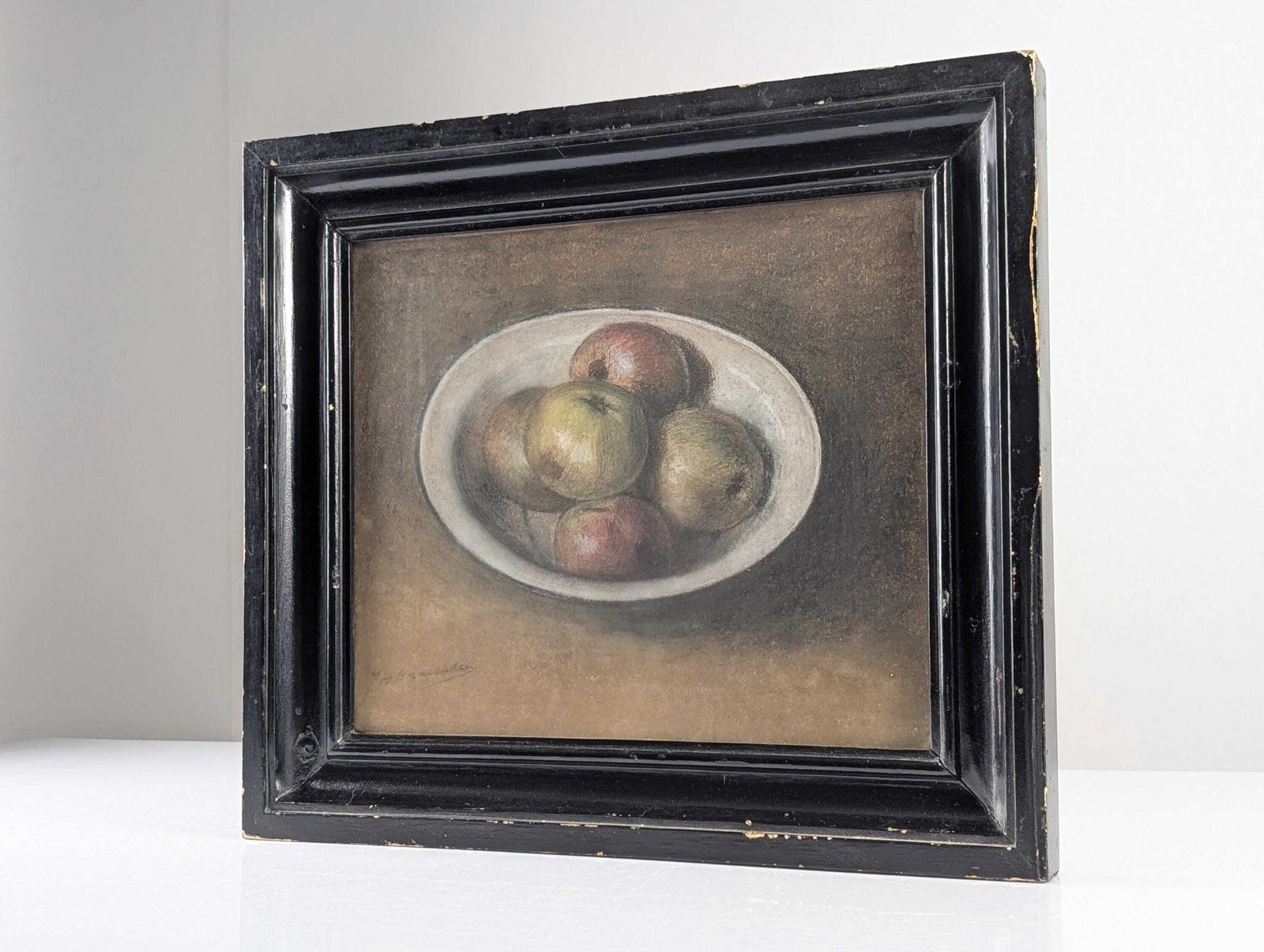 Nature morte II - Dessin au pastel néerlandais par Johan Hendrik Baartscheer, début du XXe siècle