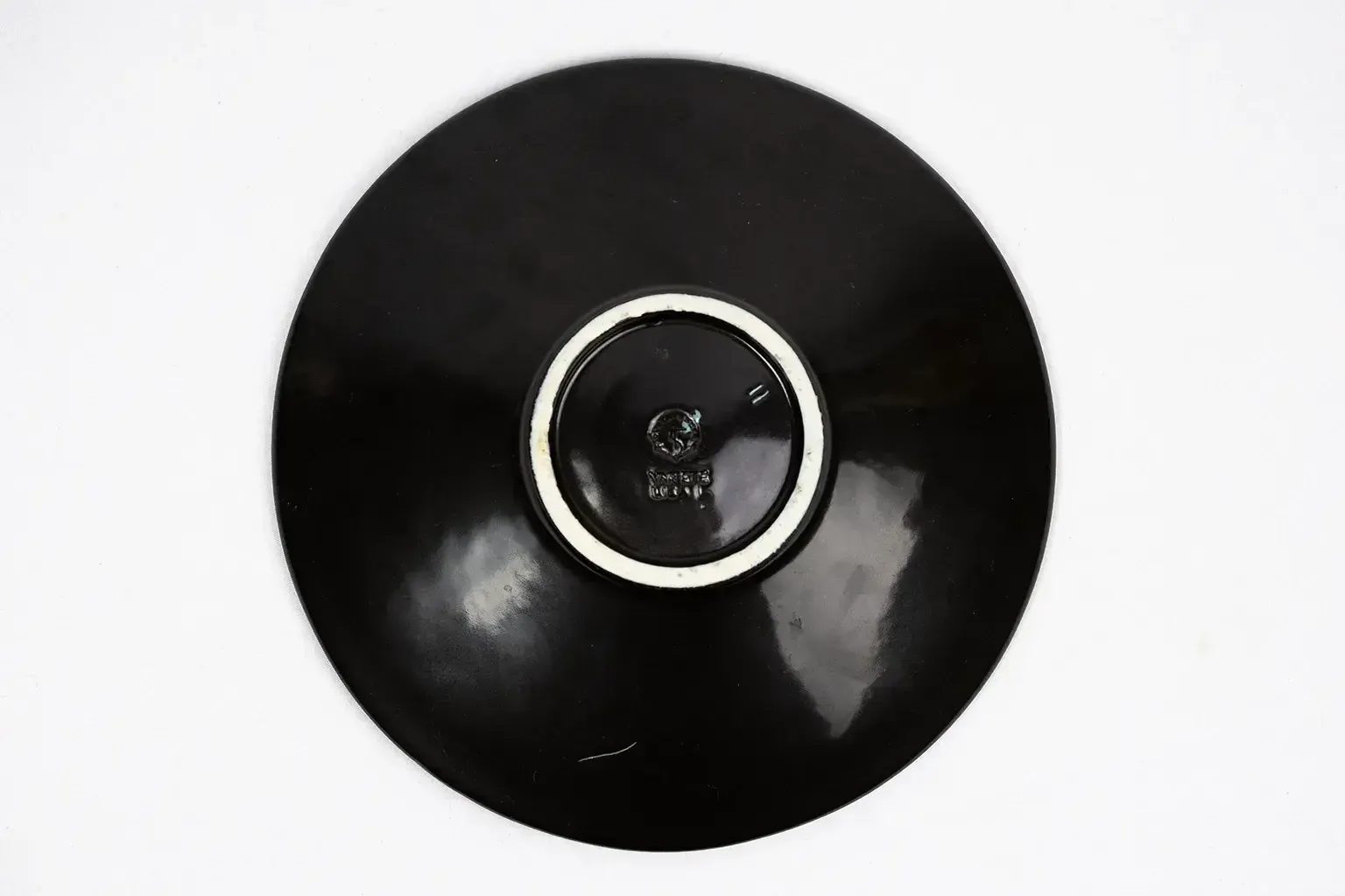 photo for sale Lisa Larson – Glazed Ceramic Plate “Variety” For Gustavsberg, Sweden, Circa 1956