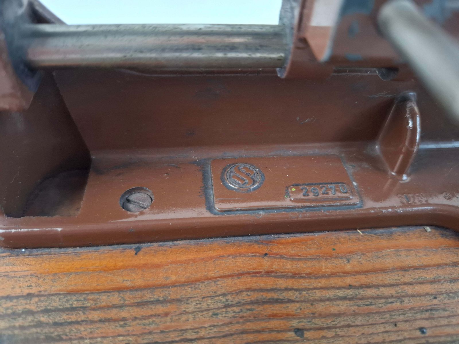 Sellier & Bellot Antique Mechanical Pencil Sharpener, Czechoslovakia, Midcentury photo furniture