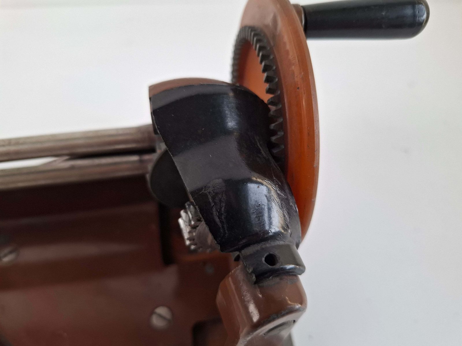 557.0 Sellier & Bellot Antique Mechanical Pencil Sharpener, Czechoslovakia, Midcentury photo