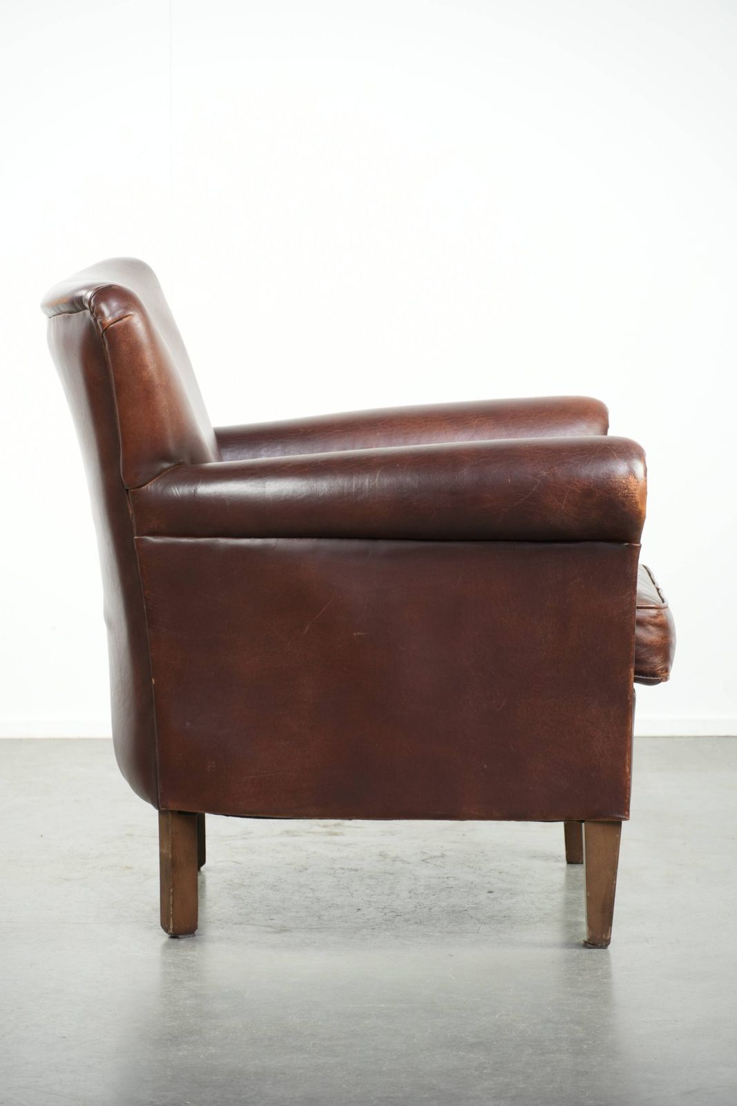 Comfortable Sheepskin Armchair With Character And A Good Dose Of Elegance photo for sale