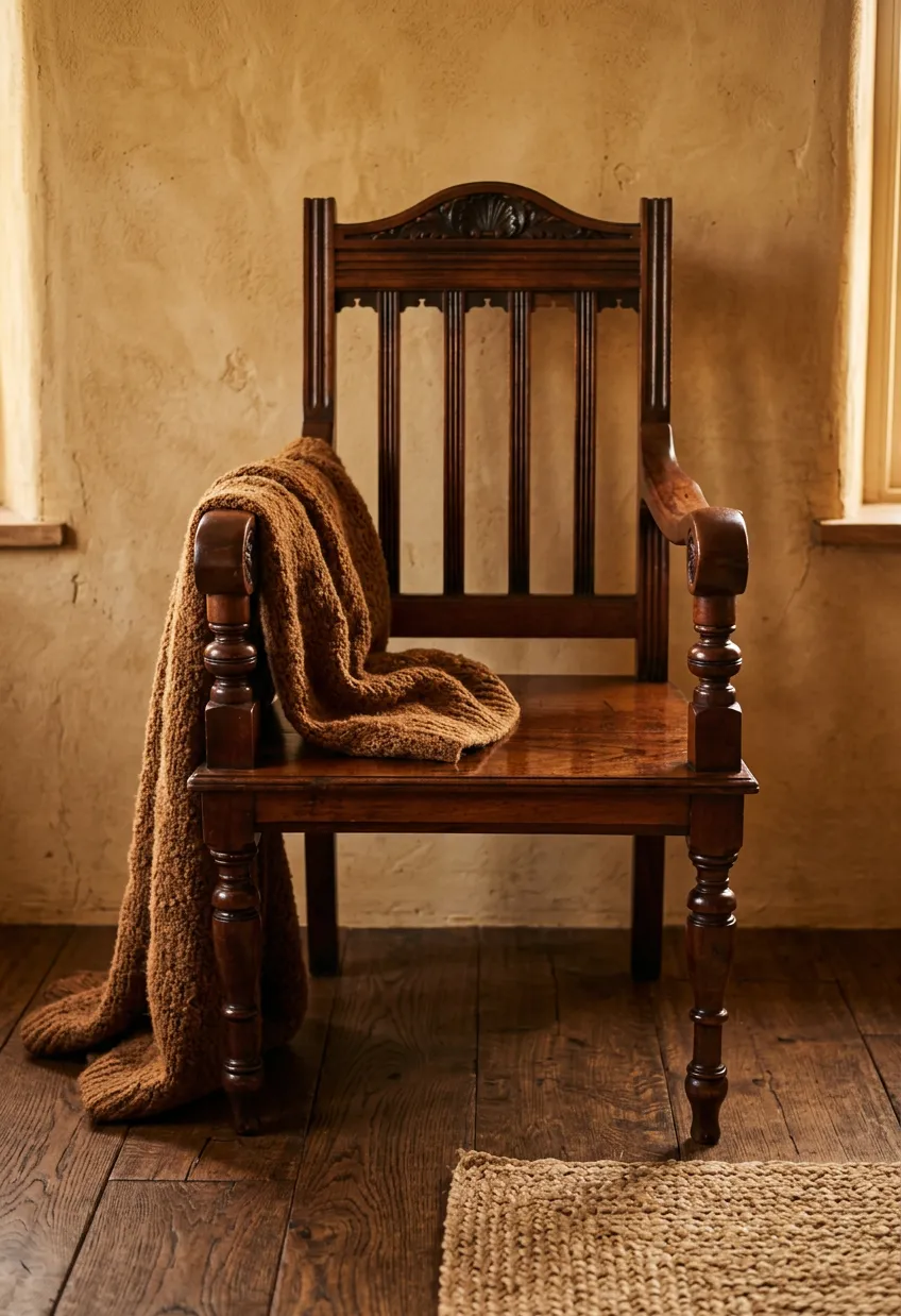 Victorian Mahogany Hall Elbow Chair With Beautiful Patina photo for sale