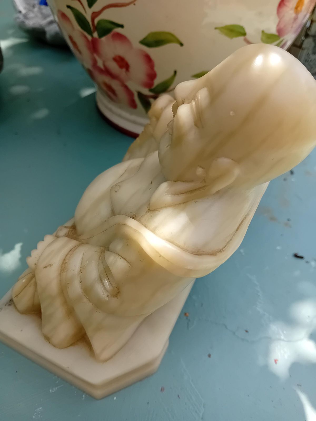 Buddha Vintage Soapstone Statue: Laughing Happy Style photo buy
