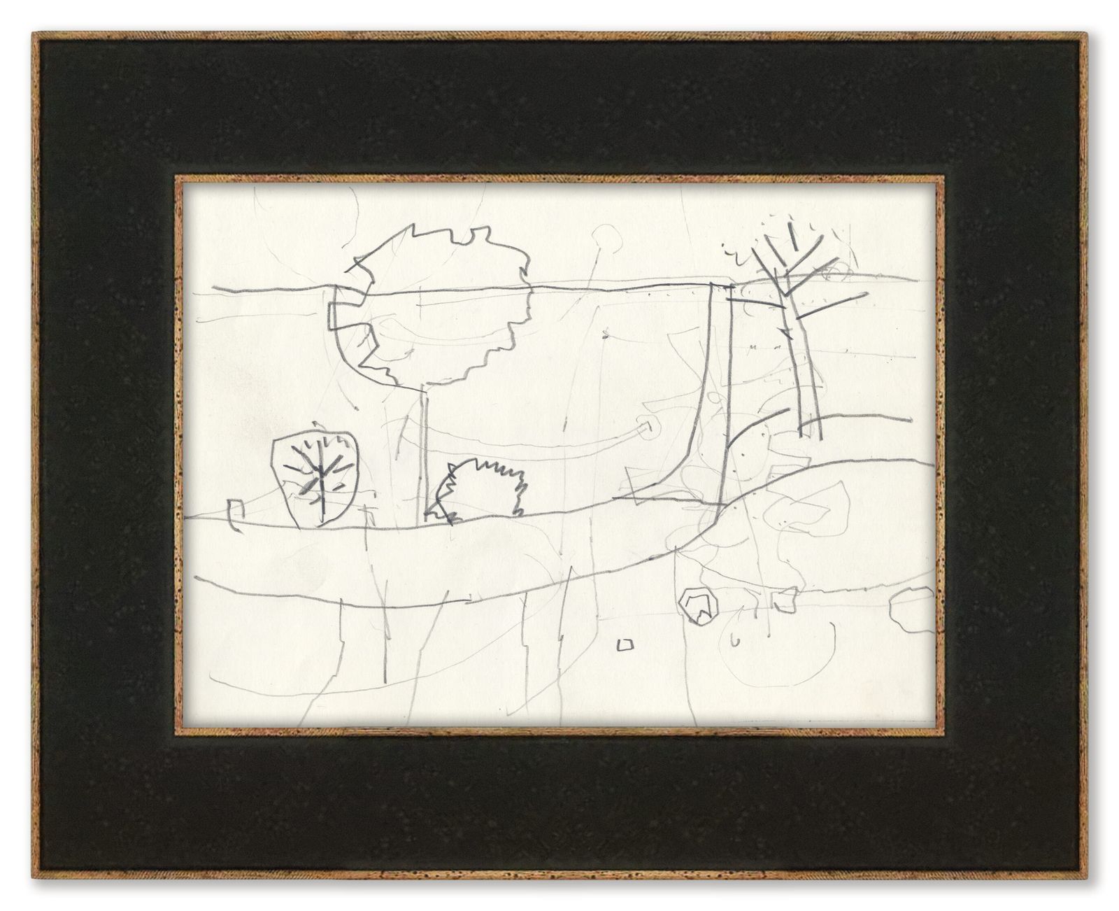 Minimalistische potloodstilleven, Henry Cliffe, 1977