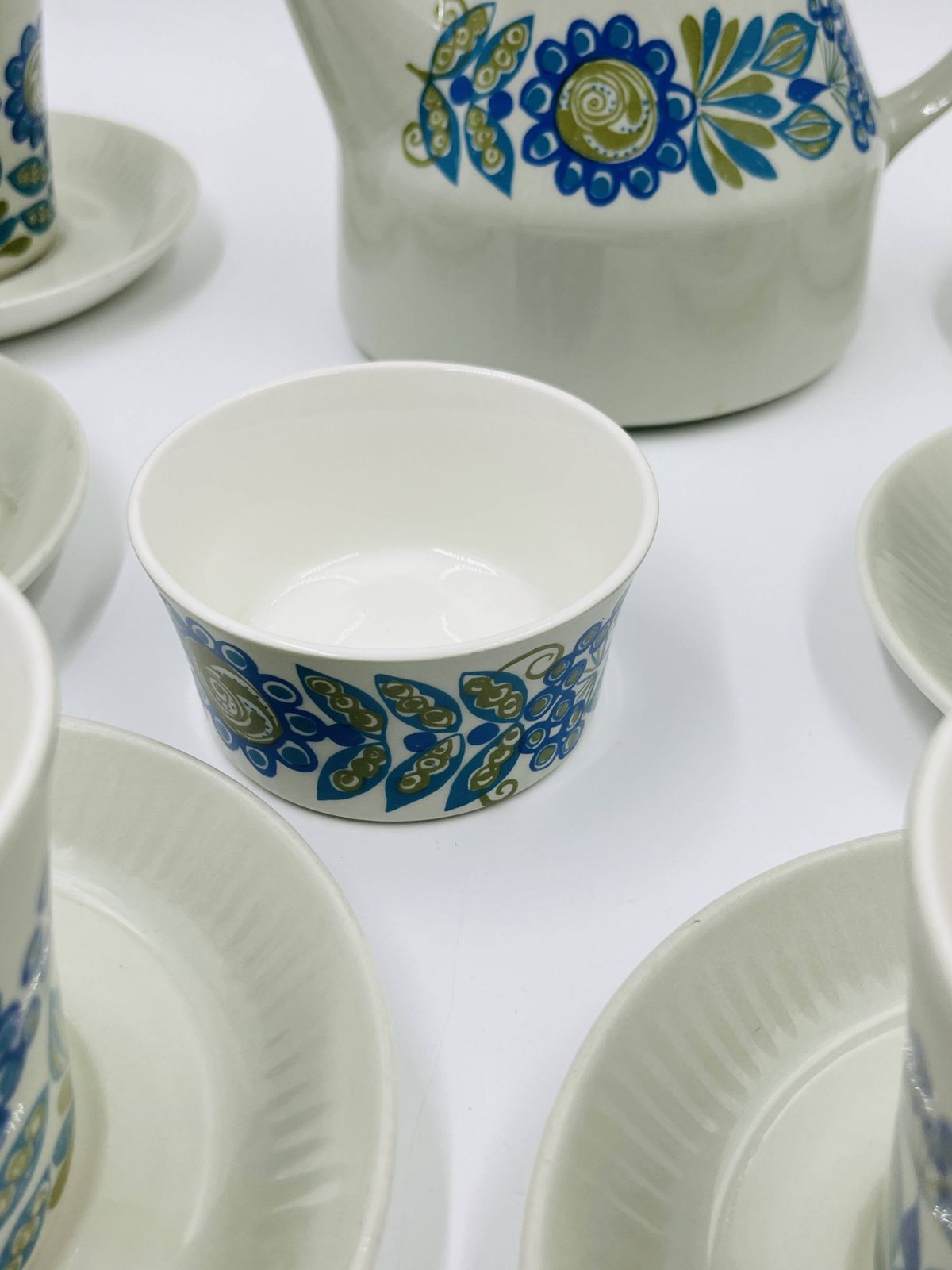 Scandinavisch koffieservies Tor Viking by Figgjo Flint photo vinterior
