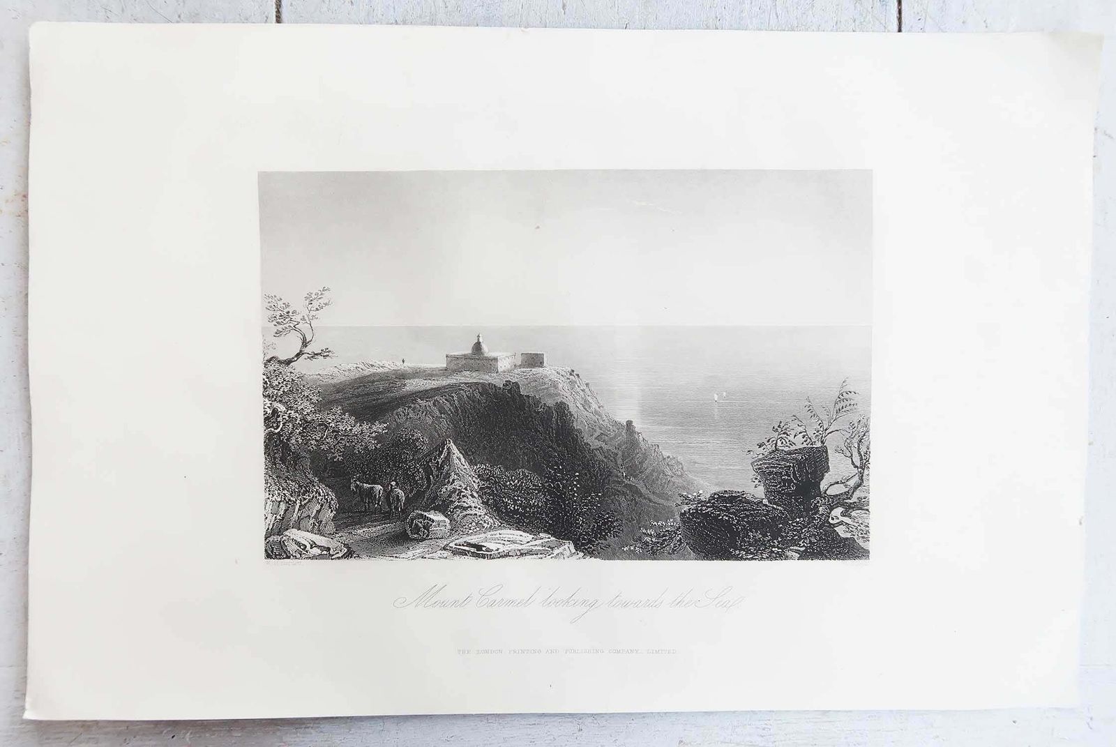 Art Set Of 12 Original Antique Prints Of The Levant / Holy Land /Middle East. C 1850 photo