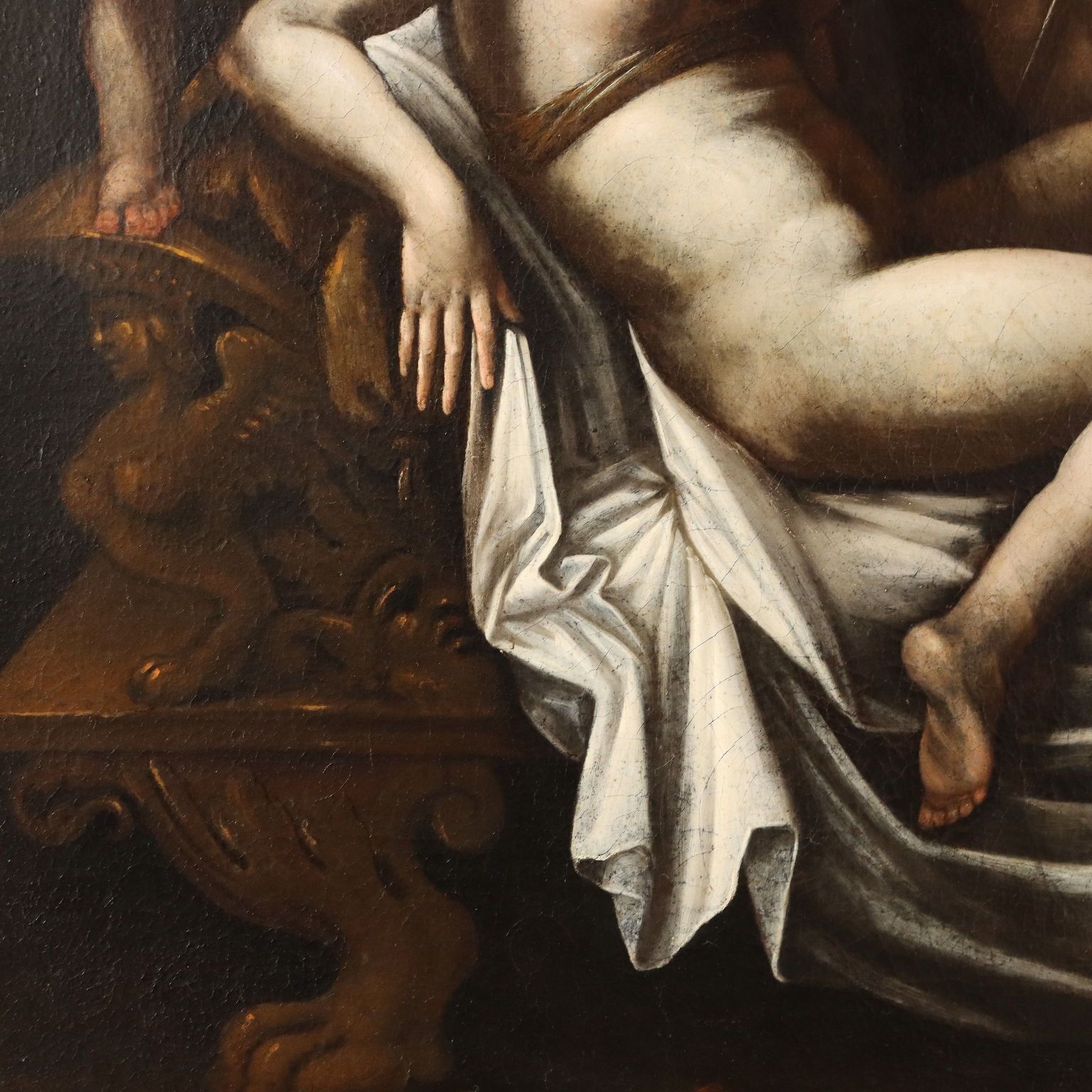 photo furniture Peinture Amour et Psyché, huile sur toile, Italie, XVIIIe siècle