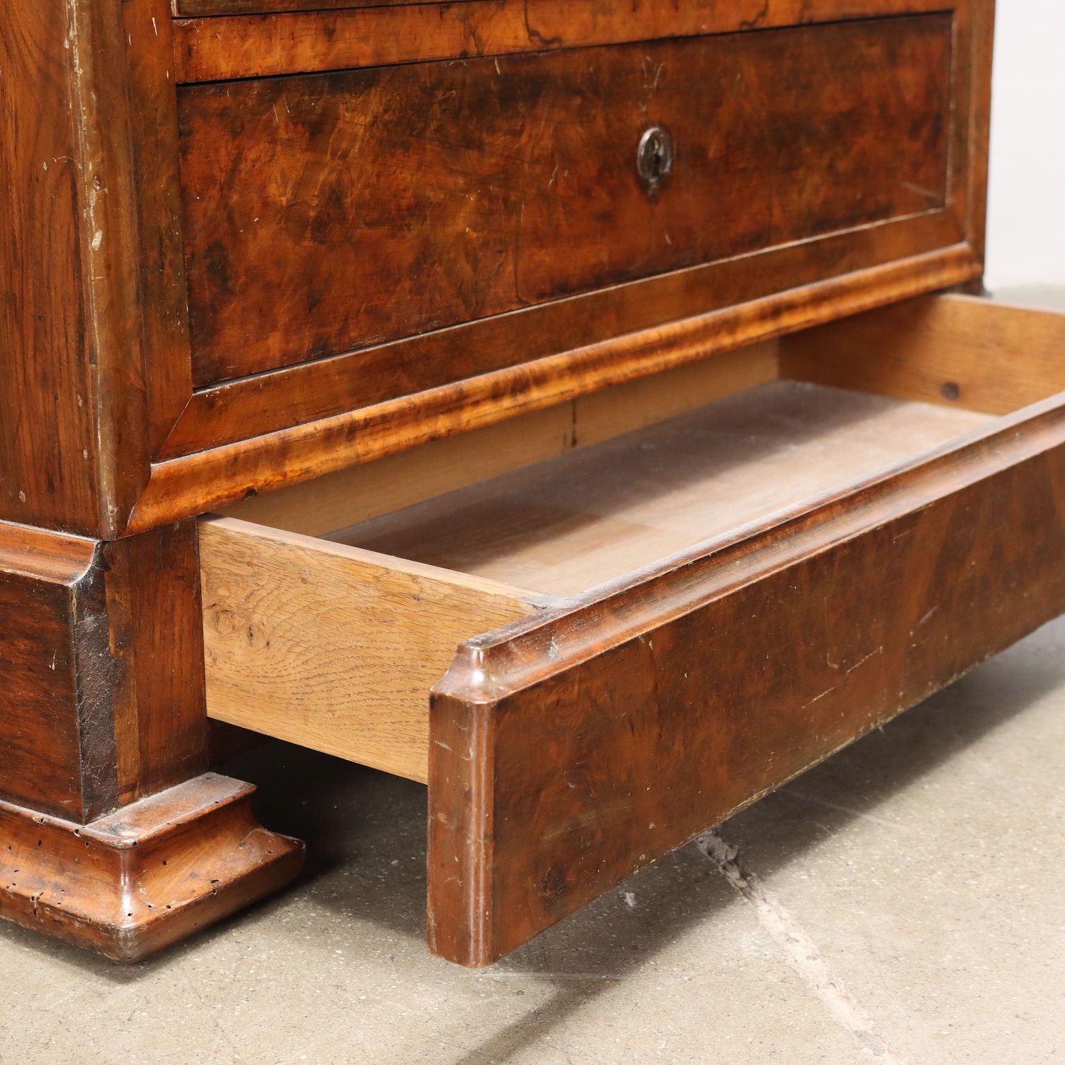 photo furniture Eclectic Secretary Desk Walnut France XIX Century