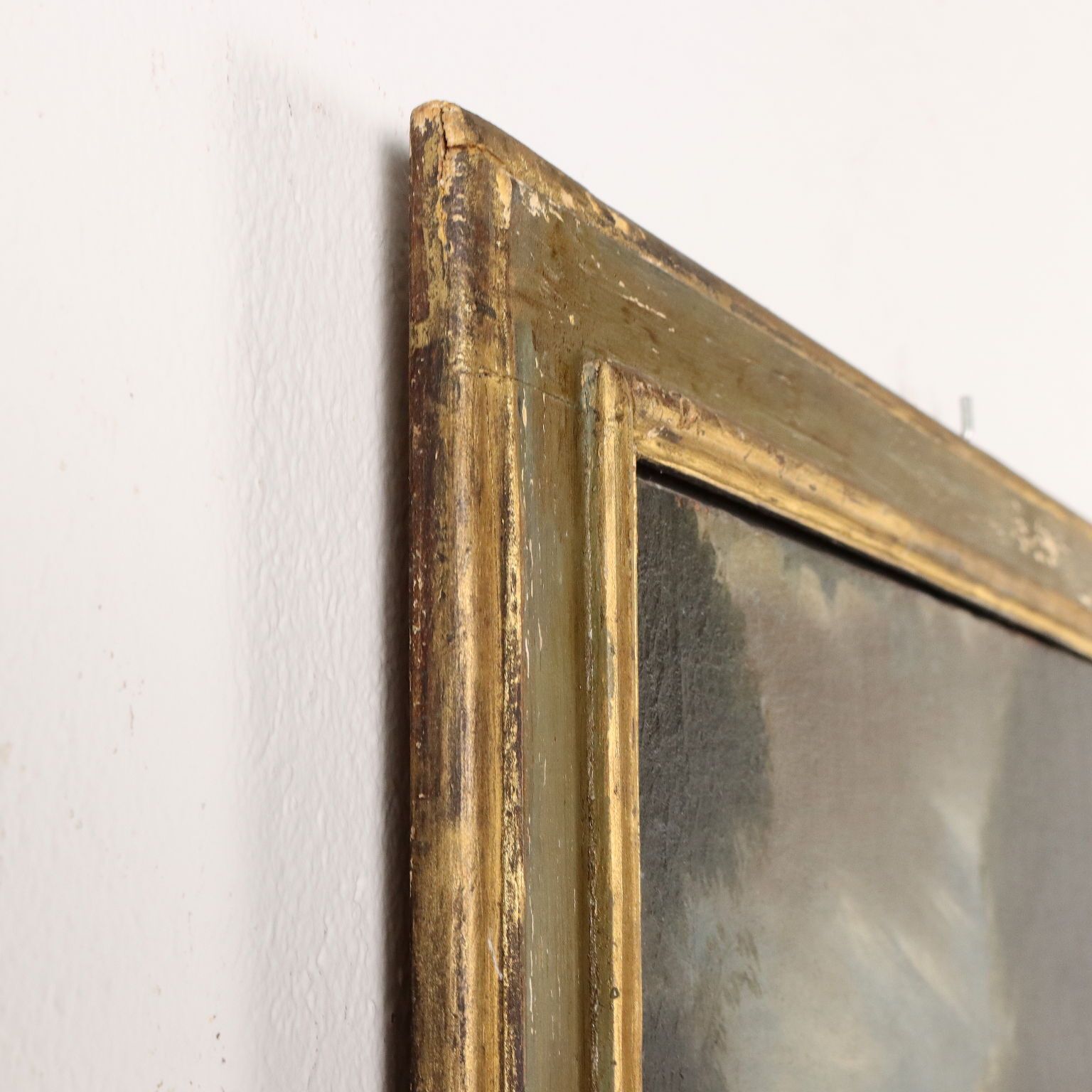 Art Tableau d'époque, XVIIe-XVIIIe siècle, Moïse sauvé des eaux, huile sur toile photo