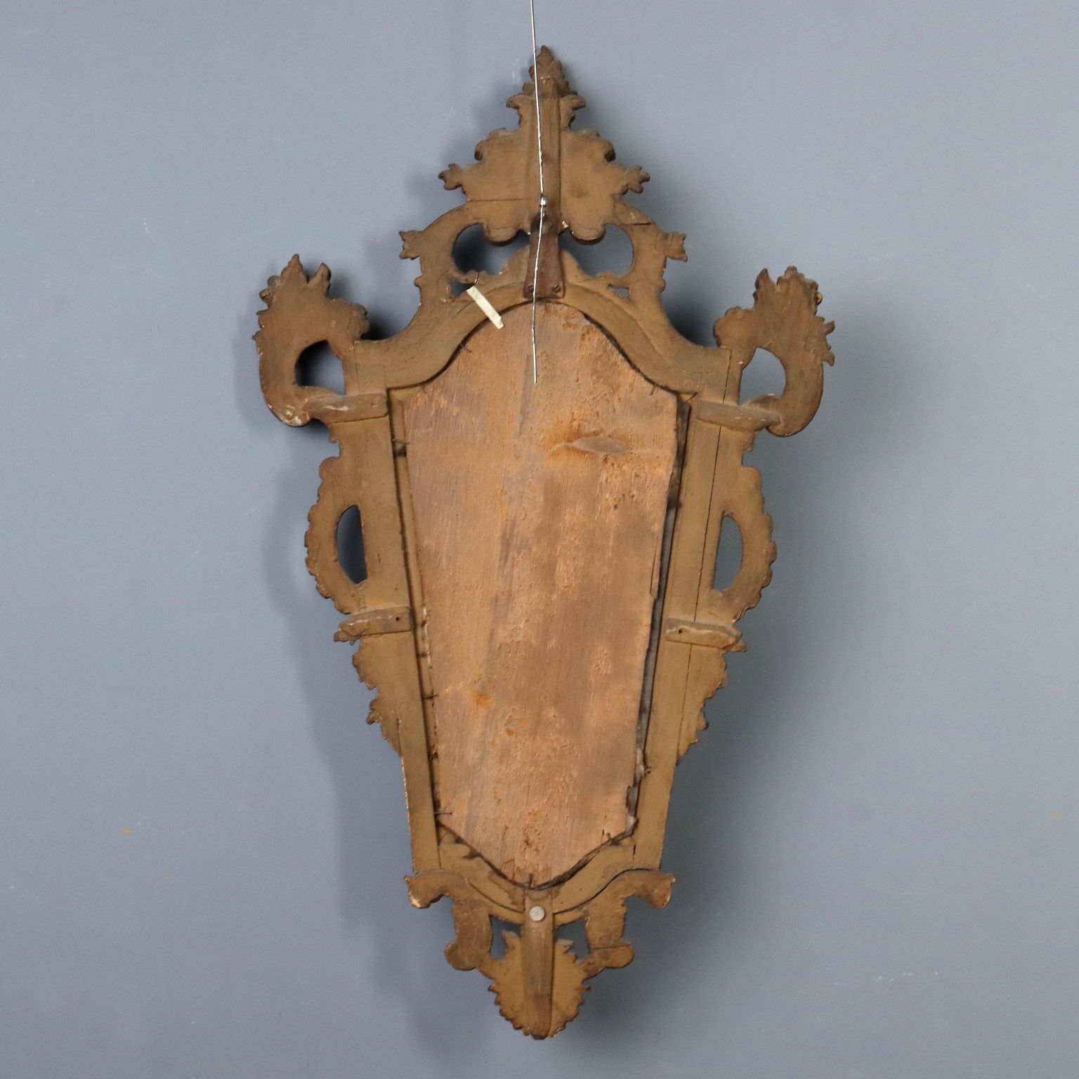 photo furniture Carved And Gilded Wood Mirror   Italy 18th Century