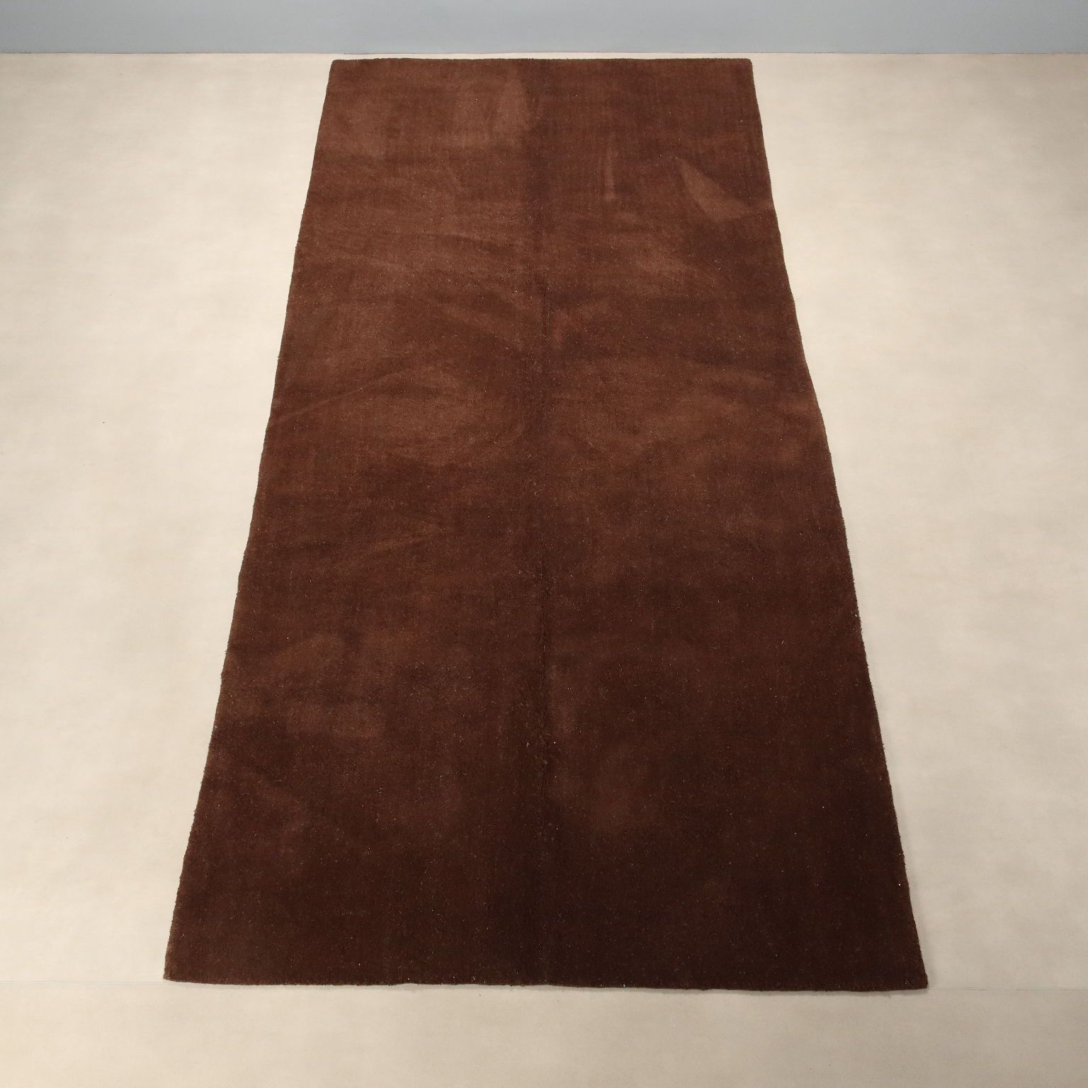 Vintage Sartori Burano Carpet Wool Thin Knot Handmade 157 X 67 In photo for sale