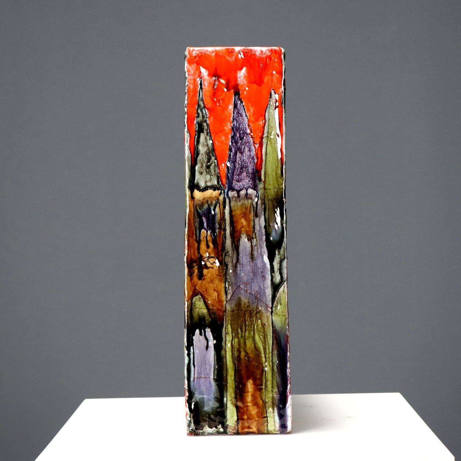 Vase céramique vintage Elio Schiavon, Italie, années 1960 photo buy