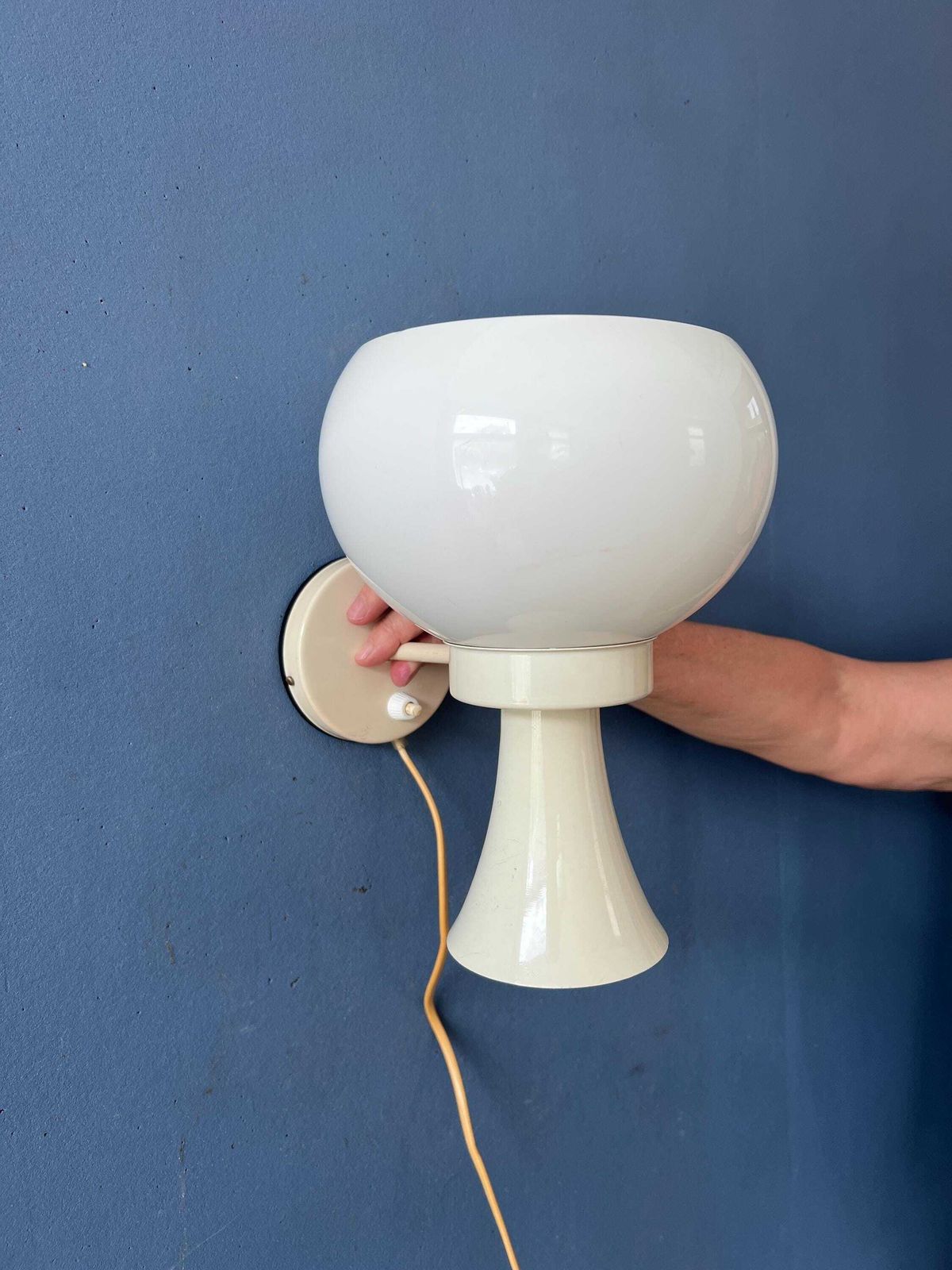 Vintage Herda Diabolo Mushroom Wandlamp | jaren 1970 Space Age Wandlamp photo buy