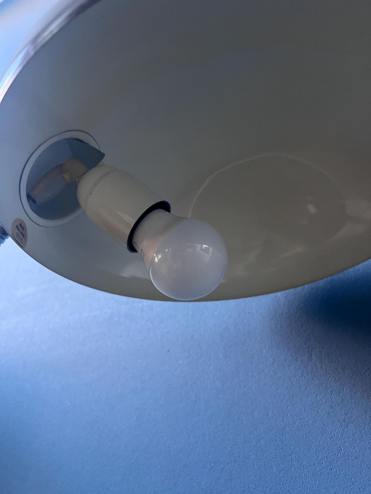 photo for sale Vintage Massive mid-century bruine bureaulamp
