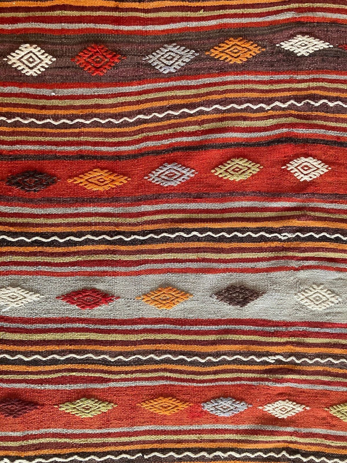 750.0 Vintage Anatolisch kilim 2,95 m x 1,64 m photo