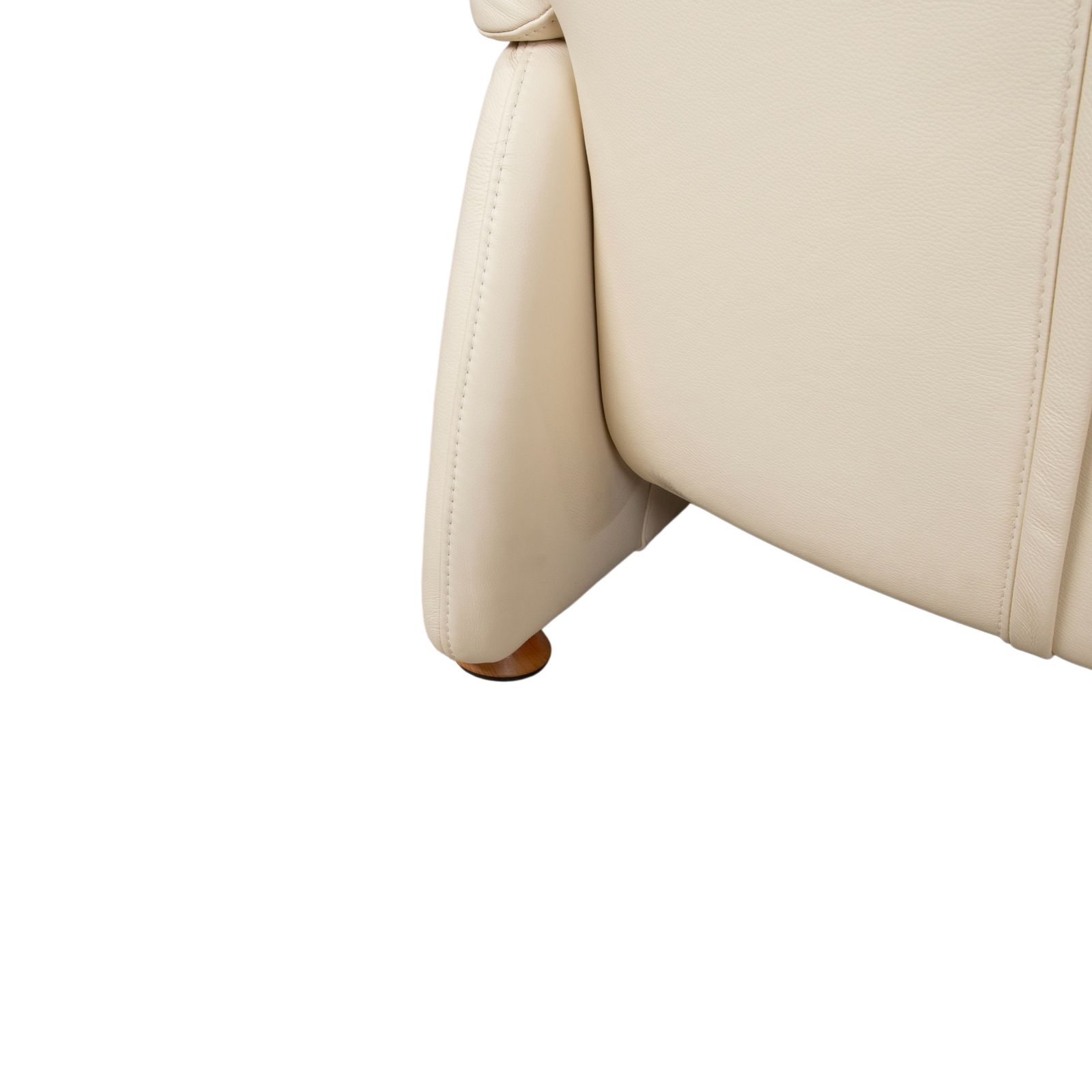 Himolla Halifax Leren Driezitter Crème Beige Zand Manuele Functie Bank photo buy