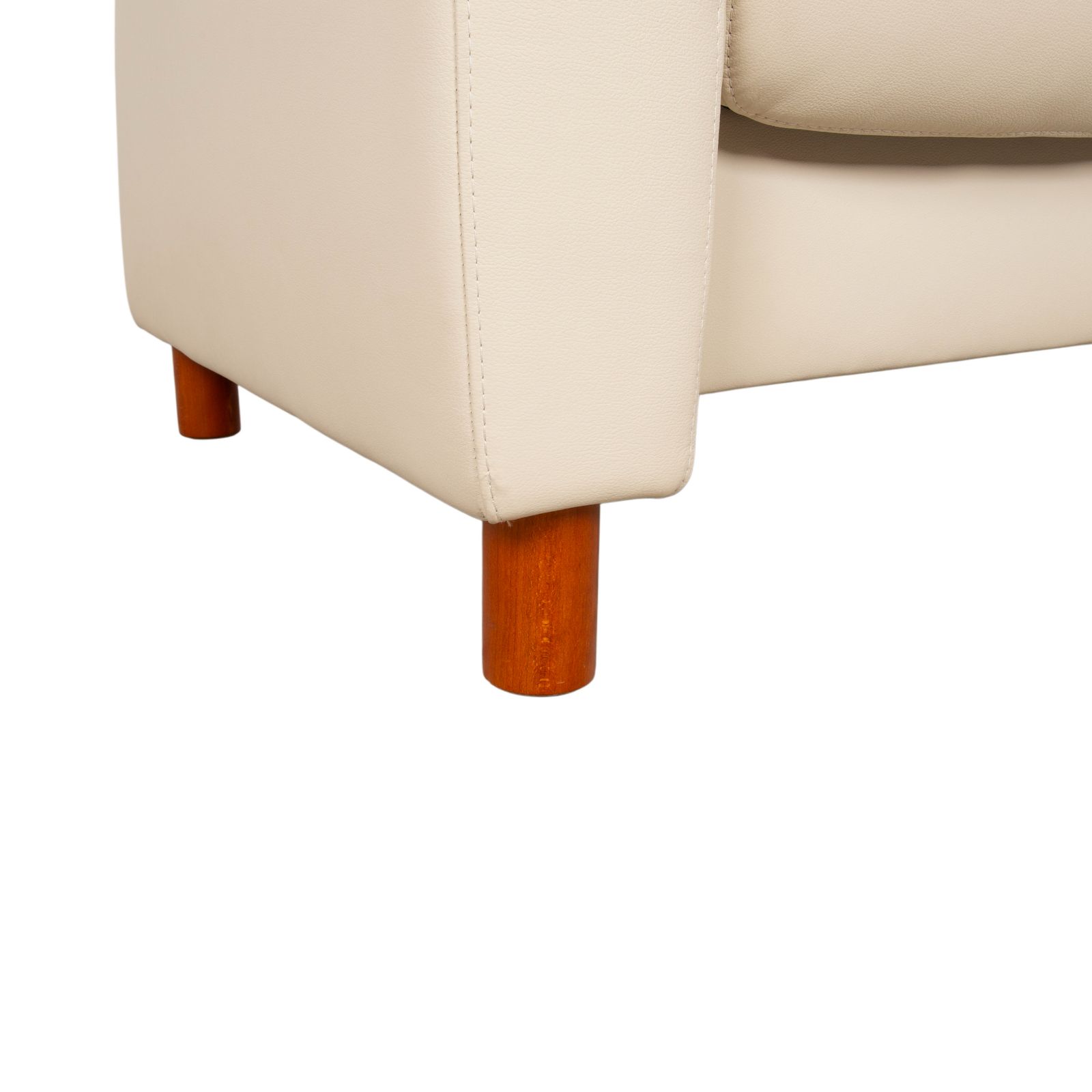 photo furniture Canapé 2 places Stressless Arion en cuir crème, à inclinaison manuelle