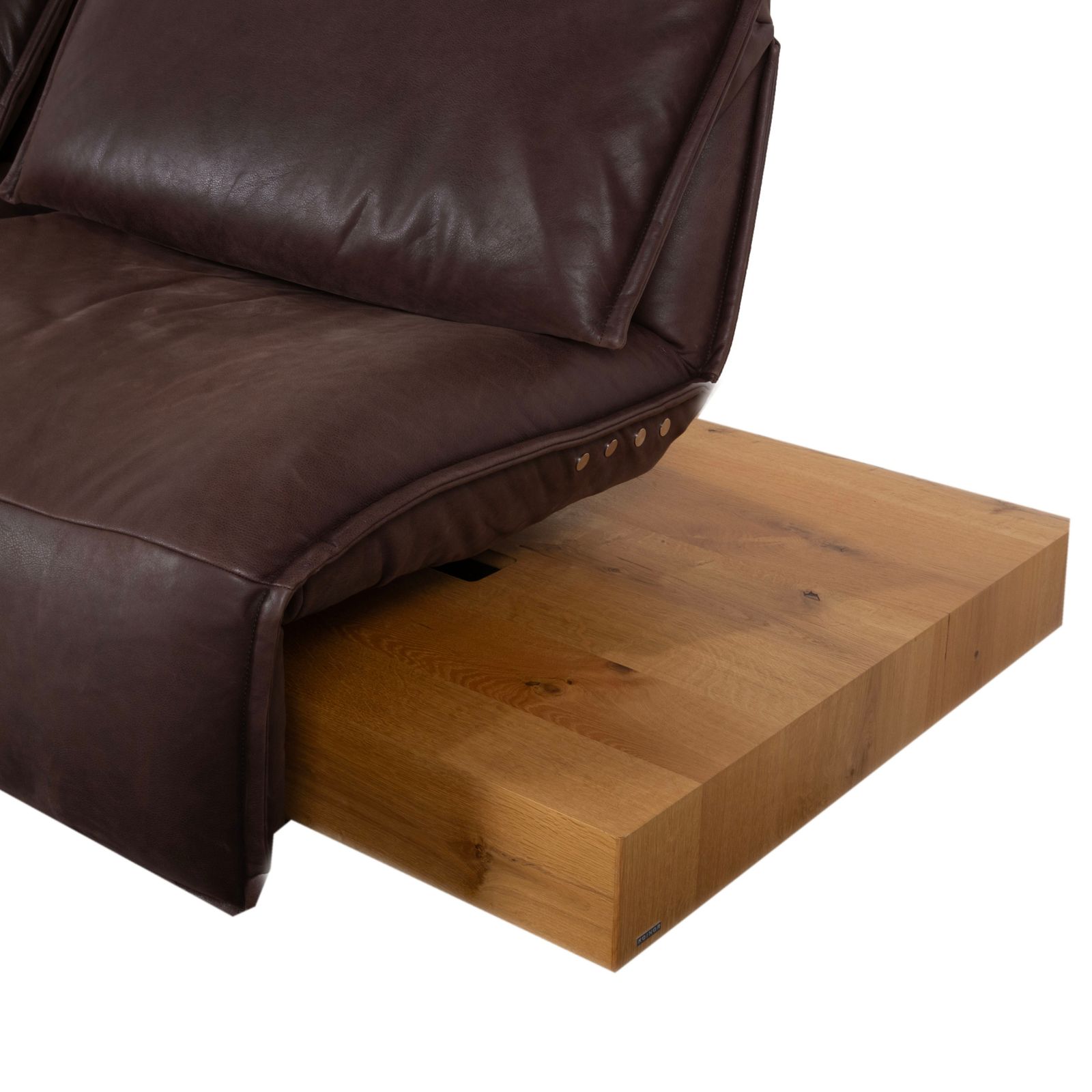 photo for sale Koinor Free Motion Edit 3 Leather Two Seater Brown Electric Function Sofa