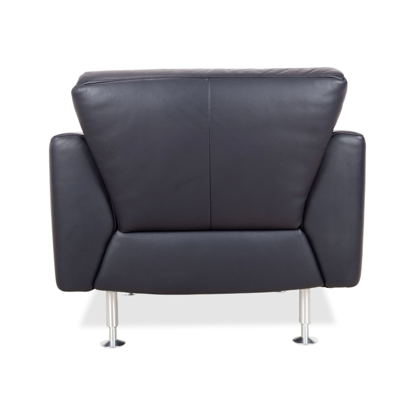 photo for sale Fauteuil Rolf Benz 250 en cuir bleu marine