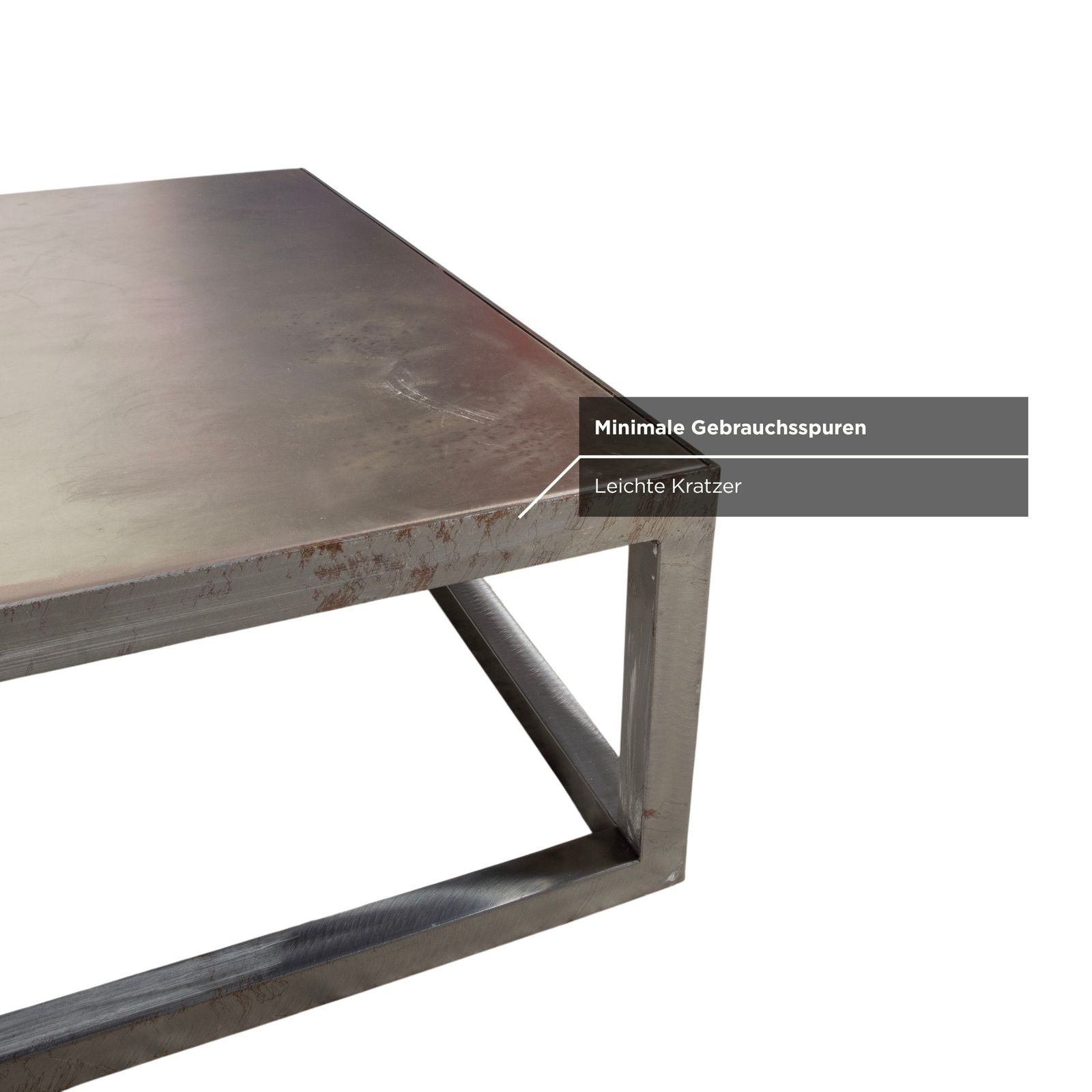 Table basse Baxter Infinity en métal, coloris argent photo buy