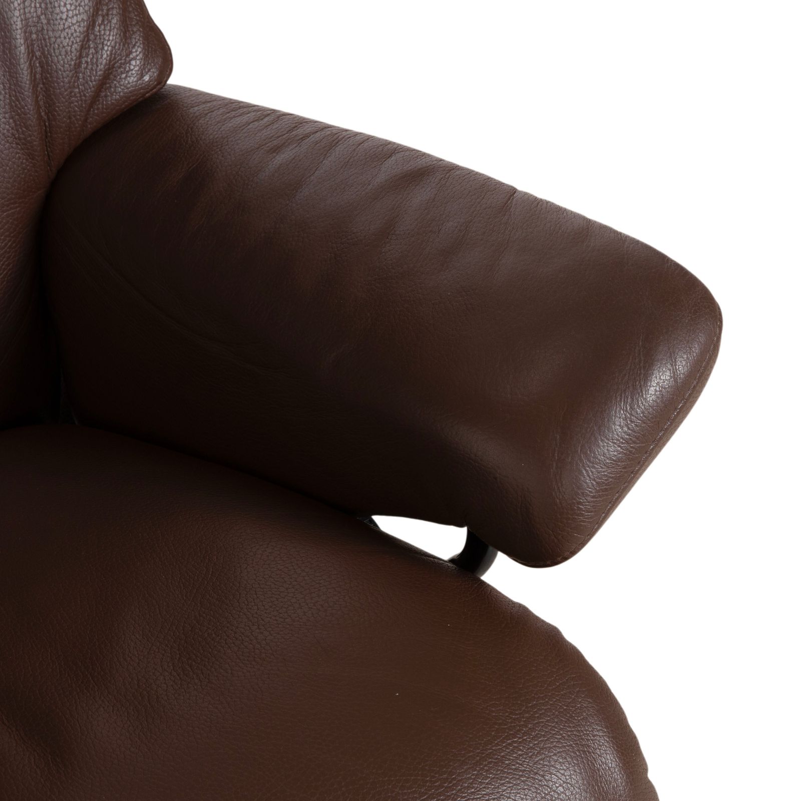 Fauteuil relax Stressless Vision en cuir brun, bois brun foncé, fonction manuelle photo 1676.0