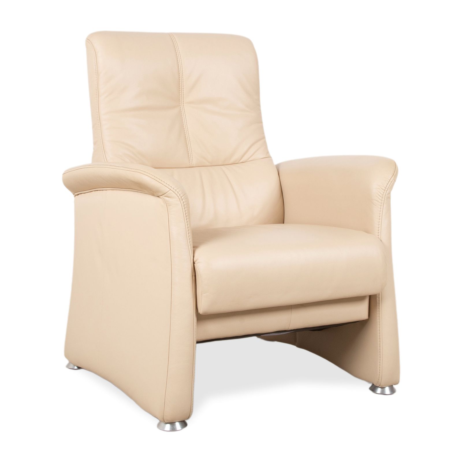 Himolla 6001 Leather Armchair Cream