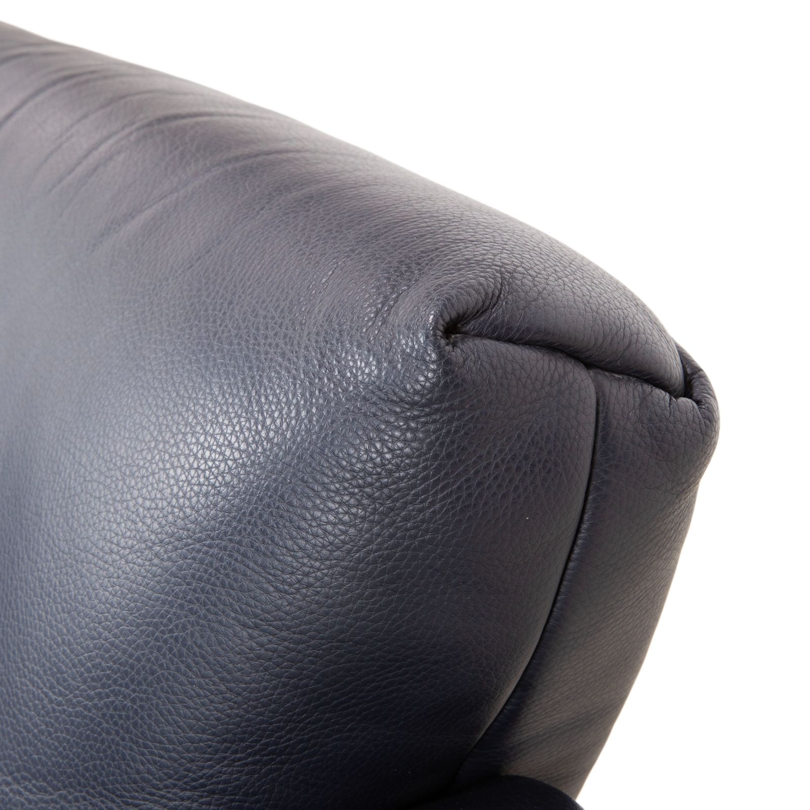Rolf Benz 250 Set Leather Armchair Set Blue Navy photo vintage