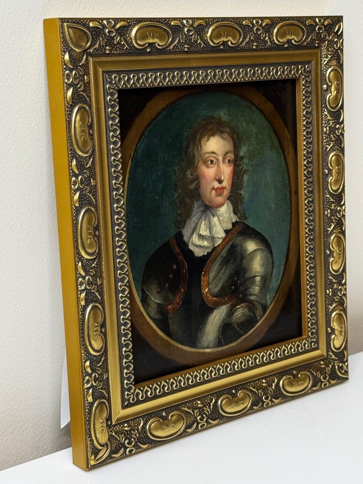 Art Oil Portrait General John Lambert In Armour New Model Army Commander 19thcentury photo