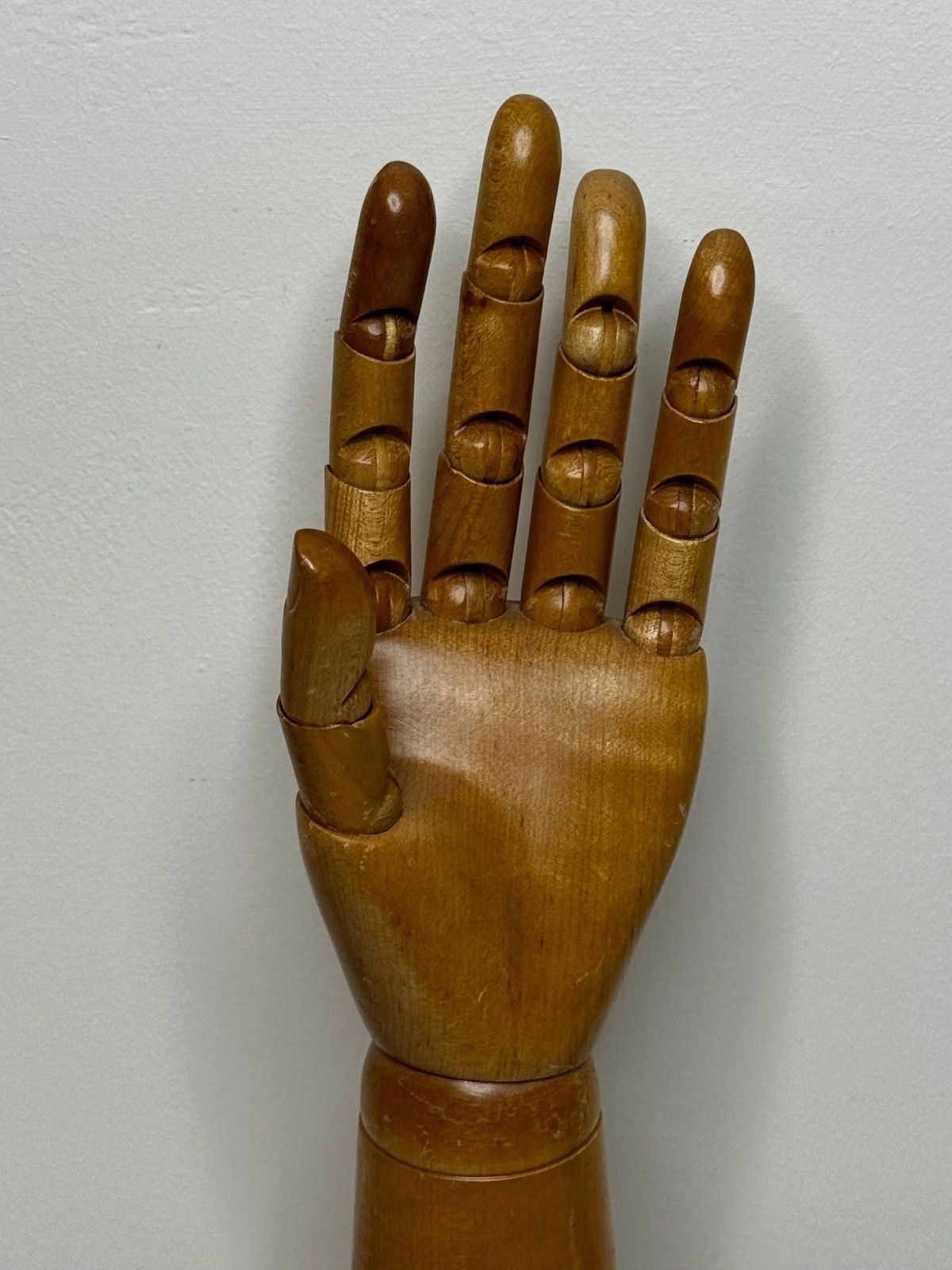 Antique Retail Stand Articulated Hand Model For Dents Of Worcester Gloves C1920 photo buy