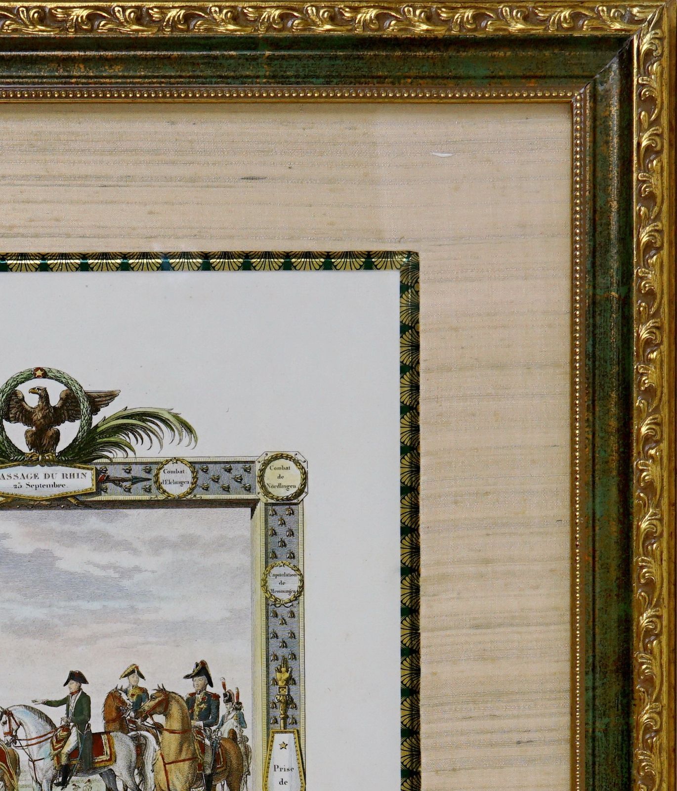 Battle Of Austerlitz, December 2, 1805 – Engraving Of Emperor Napoleon I – Early 19th Century photo furniture