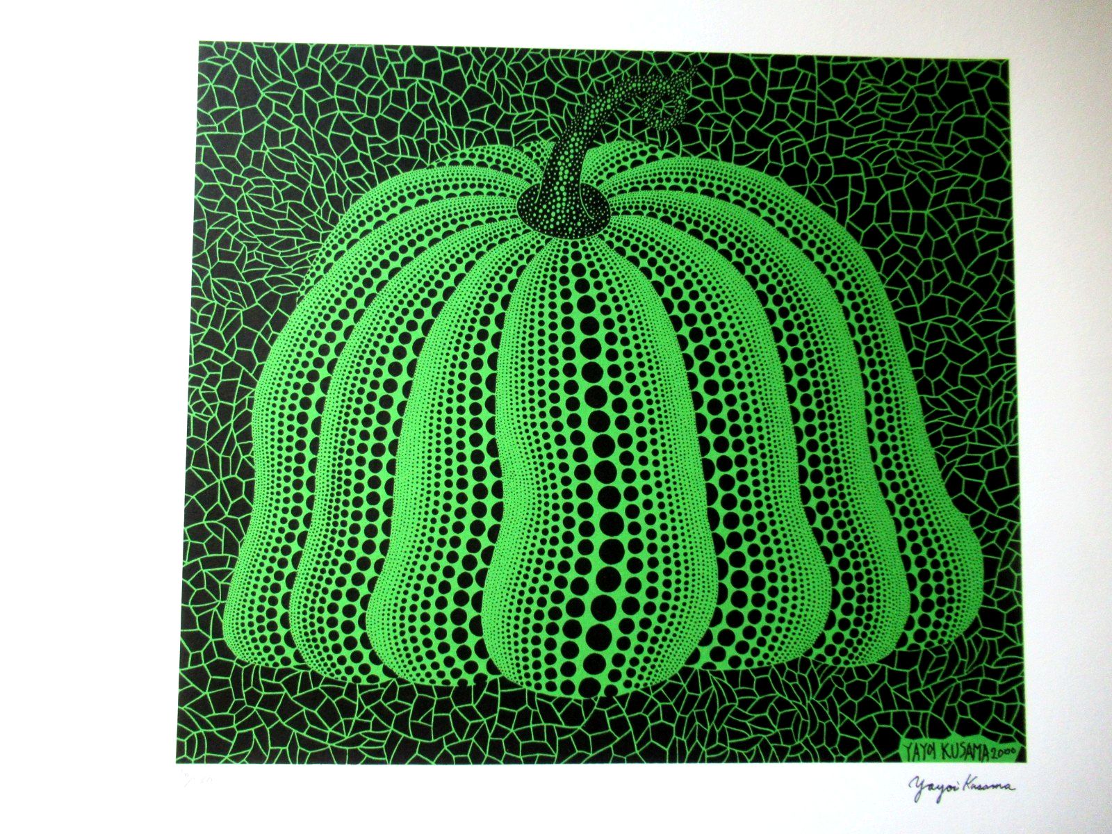 After Yayoi Kusama, Pumpkin, Lithograph, 1990s photo Art