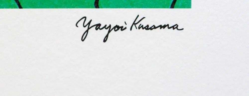 After Yayoi Kusama, Depths Of The Sea, Lithograph, 1990s photo for sale