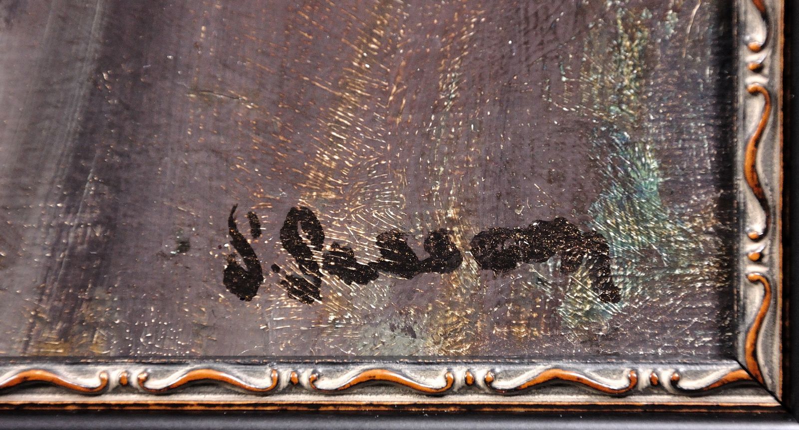 Portret van een heer. Gesigneerd S Sassoon. Schilderij uit het interbellum, George V-periode, ca. 1920 - 1940. Ingelijste olieverf op doek. photo Kunst