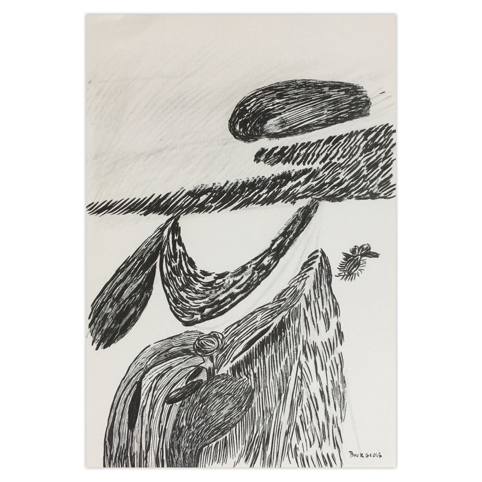 Louise Bourgeois Lithograph Inner Life 1985