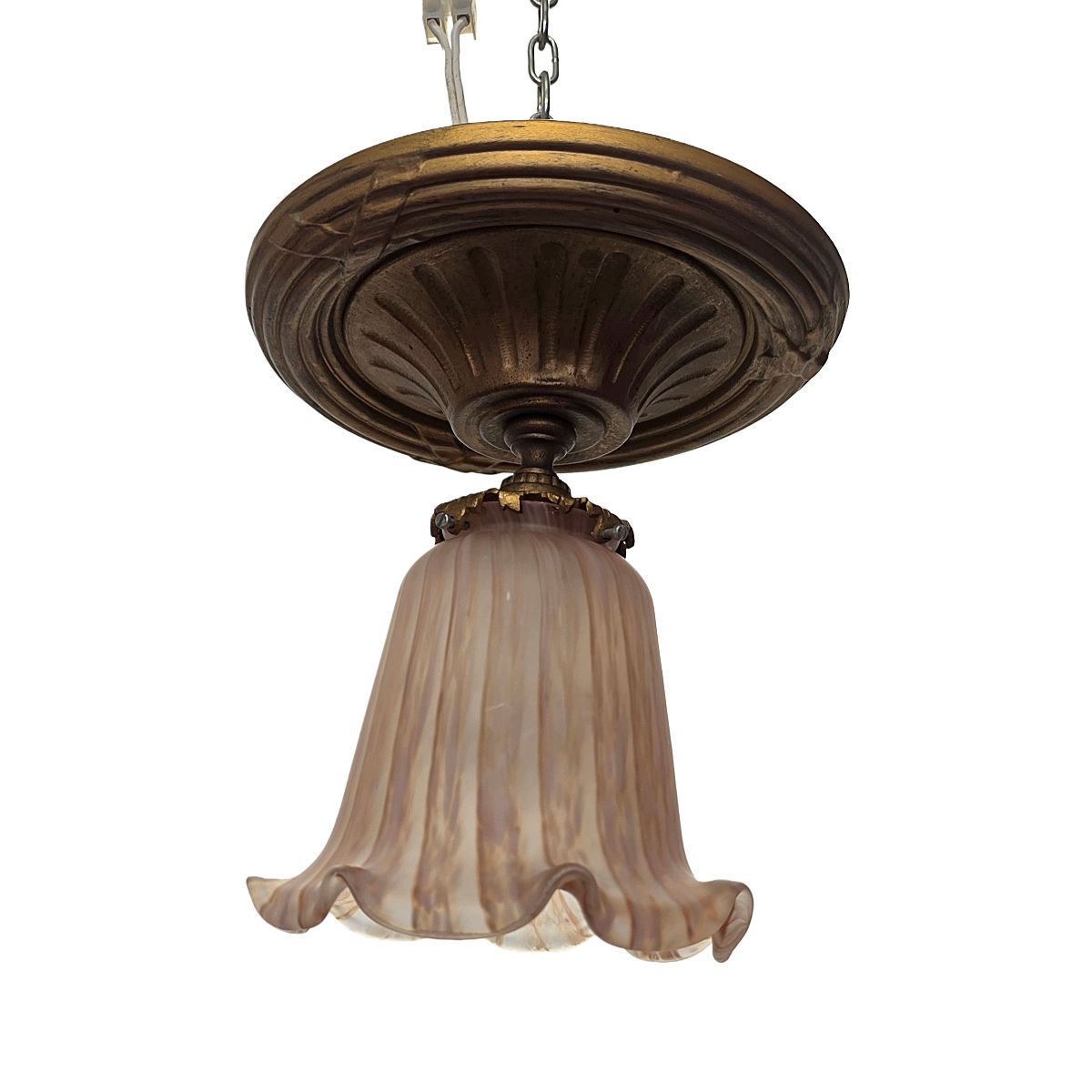 Art Nouveau Plafondlamp, Begin 1900s
