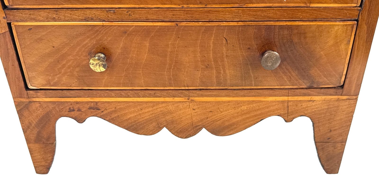 Petite commode miniature georgienne en acajou, XVIIIe siècle (Angleterre, vers 1790) photo buy