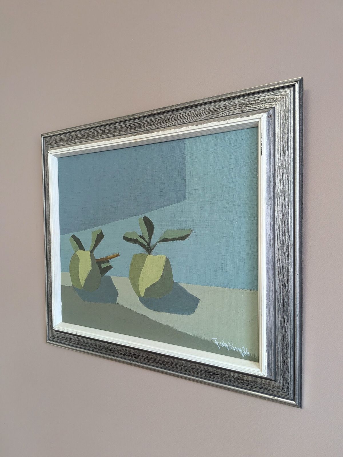 Gestileerd fruit, olieverf op doek photo furniture
