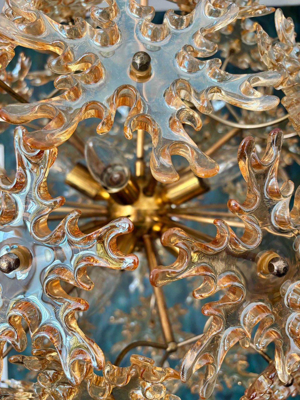 Grote Sputnik Chandelier, jaren 1960 photo 3103.0