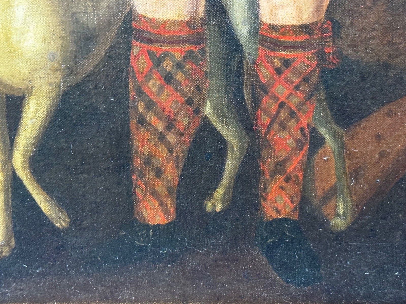 photo furniture 19th Century Jacobite Highland Noble Oil Portrait Kenneth Sutherland 3rd Lord Duffus In 1732 After Richard Waitt