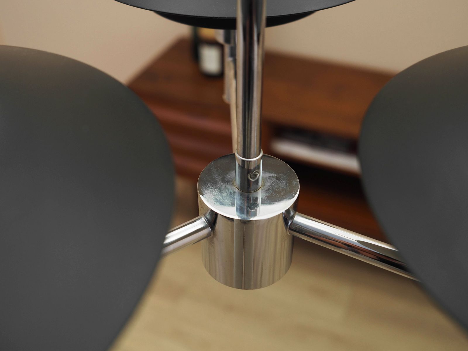 photo for sale Genoa Pendant Lamp With Three Shades, Metal, Harald Nyborg A/S, Denmark, Contemporary