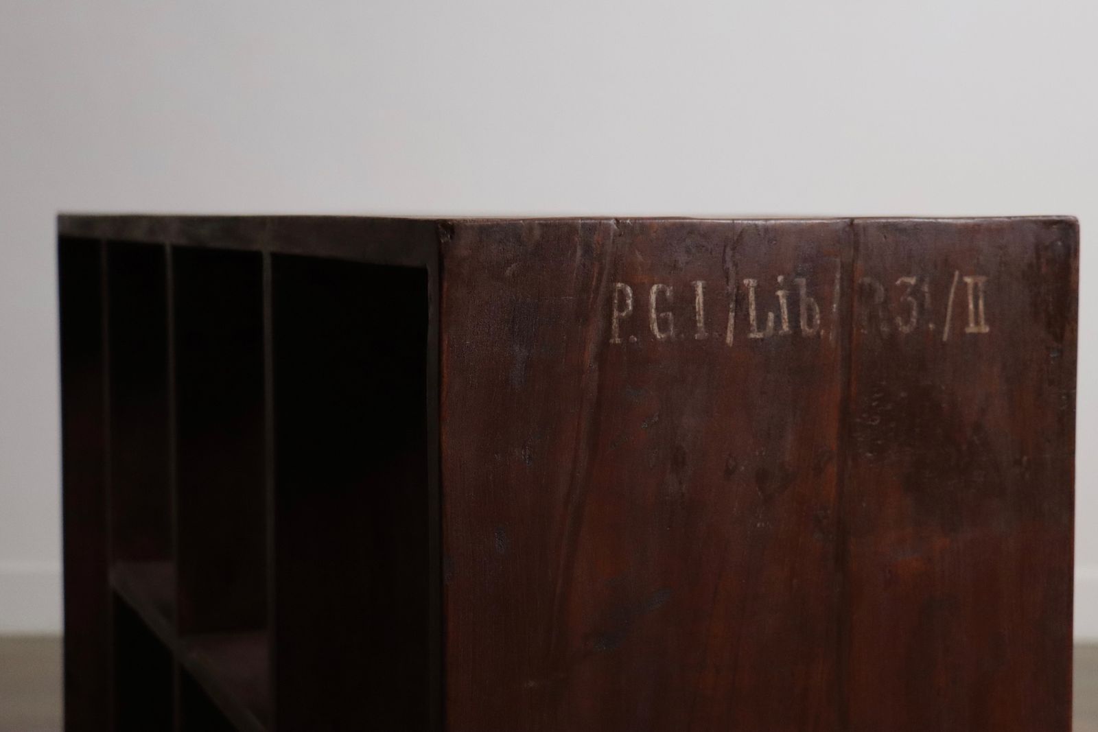10500.0 Pierre Jeanneret Pj R 27 A 6 Hole File Rack, Chandigarh, 1958 photo