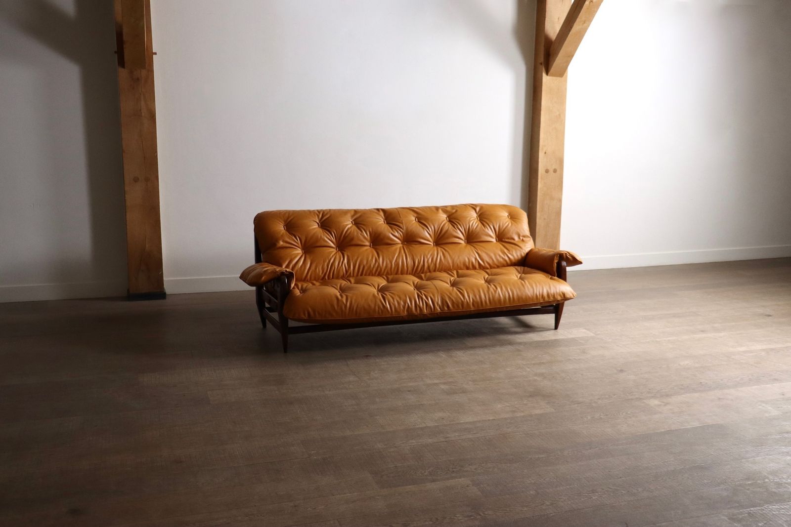 Jean Gillon Rodeio Sofa voor Italma Wood Art, Brazilië, 1965 photo for sale