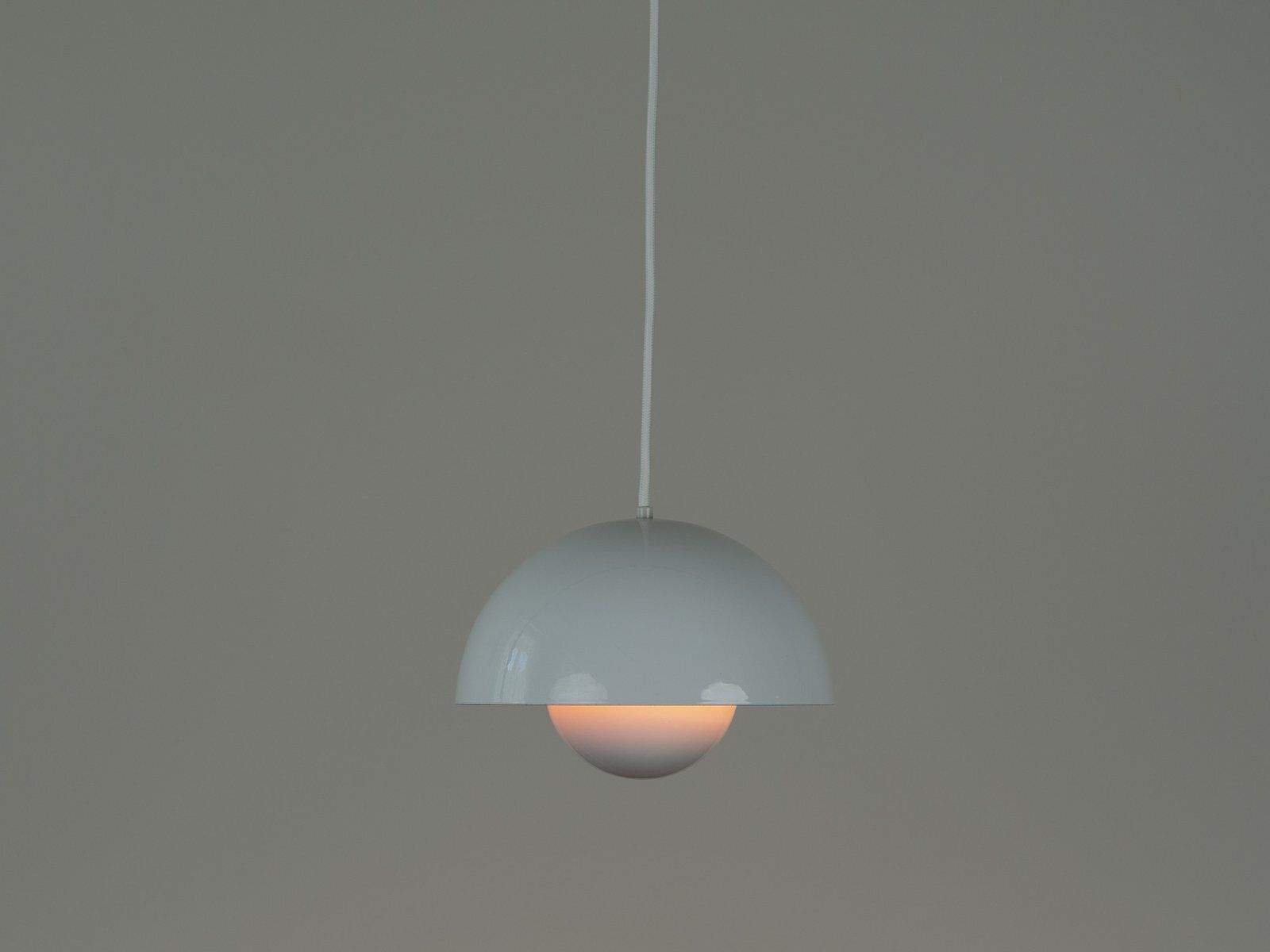 Vintage Flowerpot hanglampen van Verner Panton voor Louis Poulsen, set van 2 photo for sale