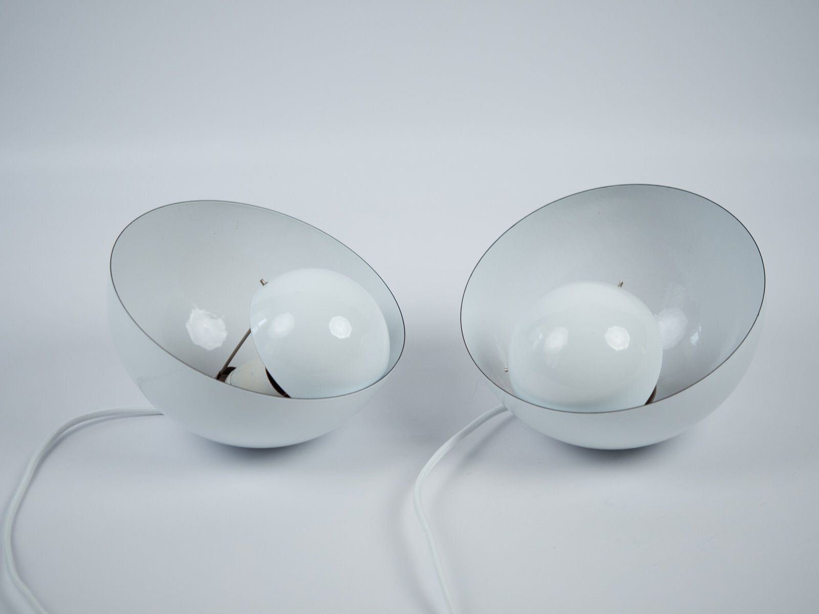 Vintage Flowerpot hanglampen van Verner Panton voor Louis Poulsen, set van 2 photo vinterior