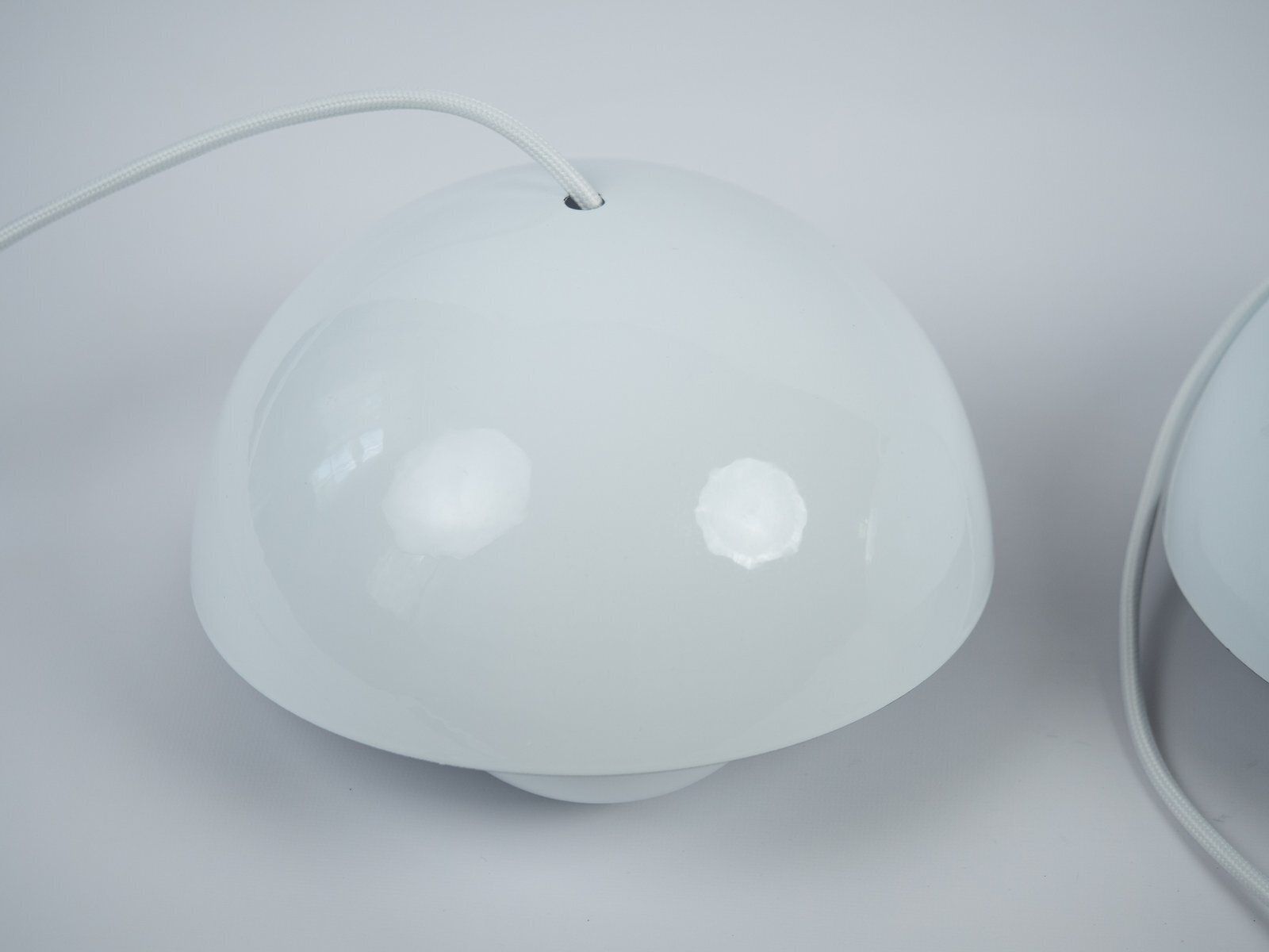 photo for sale Vintage Flowerpot hanglampen van Verner Panton voor Louis Poulsen, set van 2