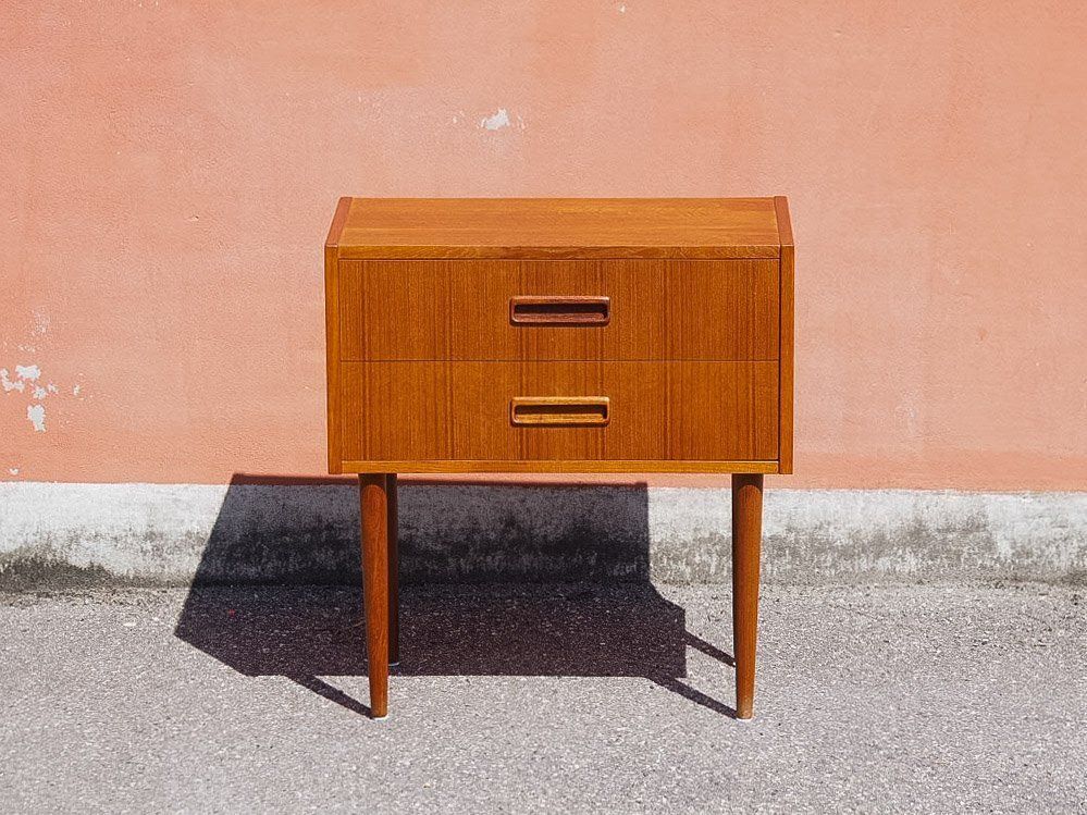 Vintage Deense Teakhouten Ladekast jaren 1960 photo furniture